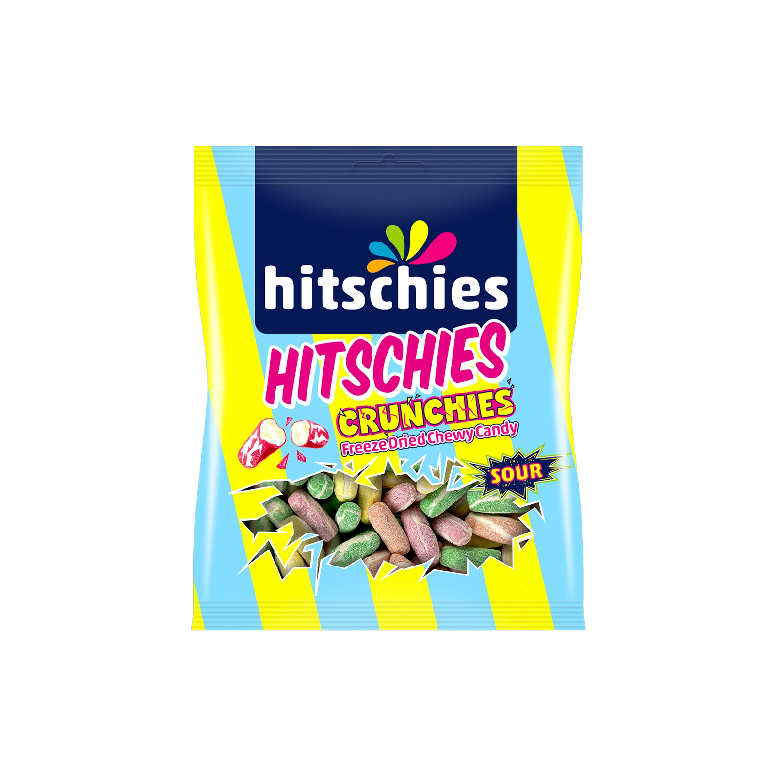 Hitschies - Kaubonbon Crunchies Sour Mix - 75 g 1