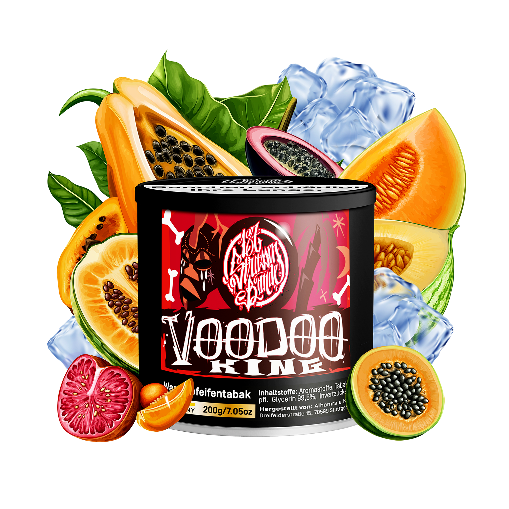 187 Strassenbande #31 Voodoo King | 200 g Shisha Tabak bestellen 1