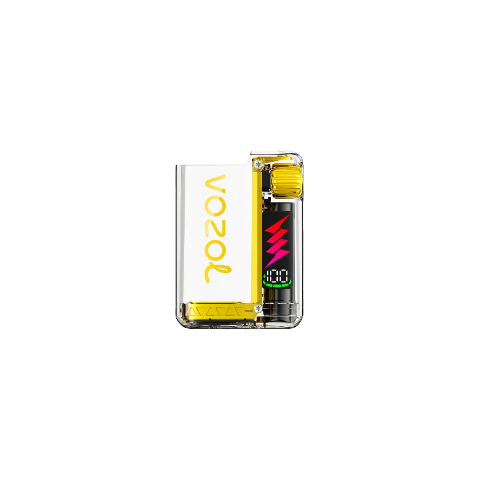 Vozol Vista Plug 15000 Yellow Gold Basisgerät – 600 mAh, USB-C