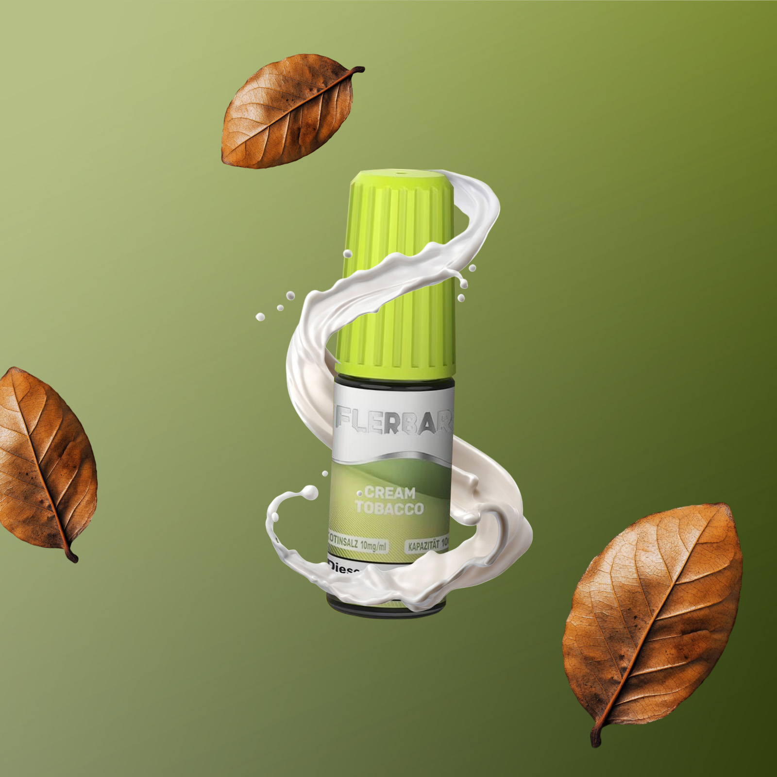 Flerbar - E-Liquid - Nikotinsalz - Cream Tobacco - 10ml - 10 mg 3