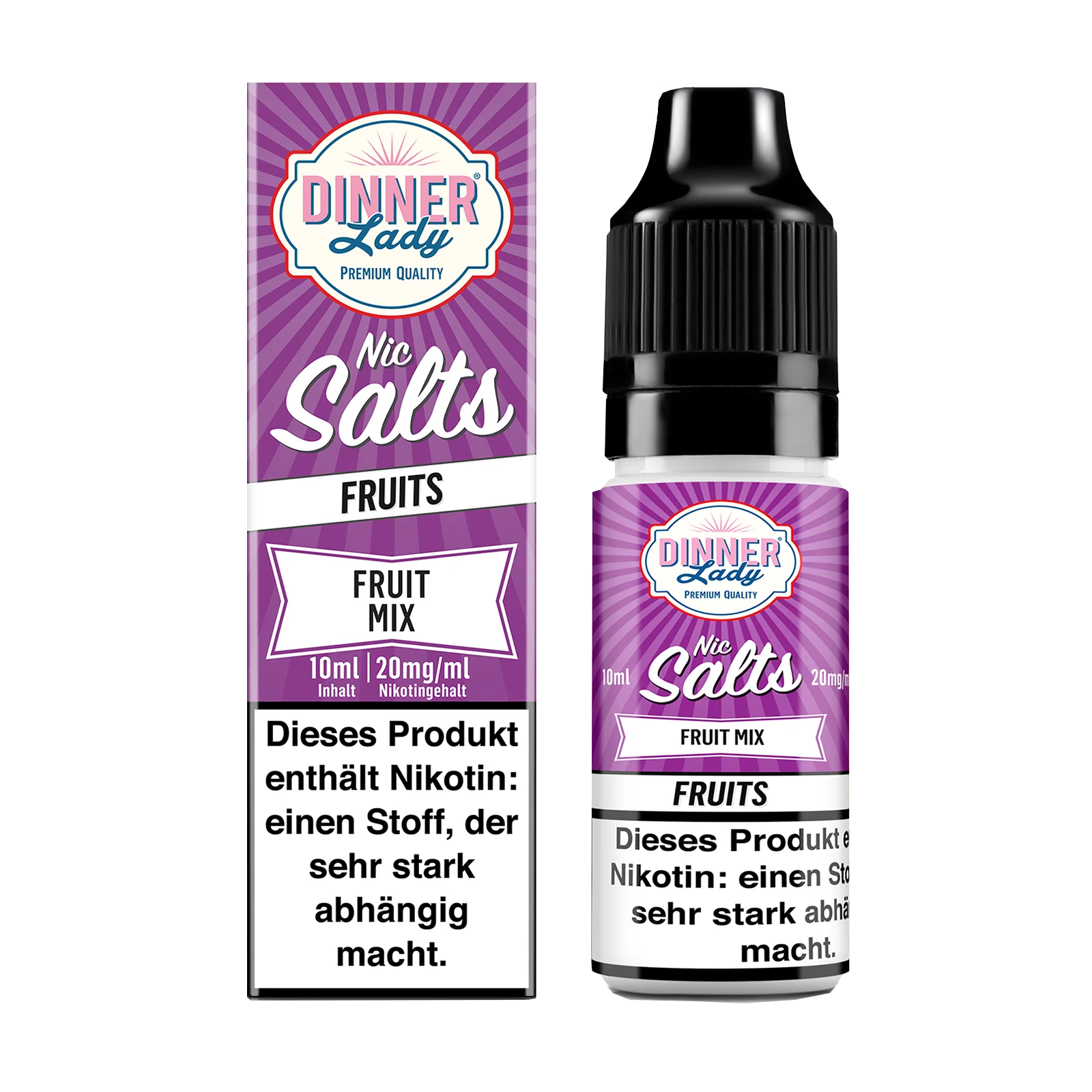 Dinner Lady - E-Liquid - Nikotinsalz - Fruit Mix - 10 ml - 20 mg 1