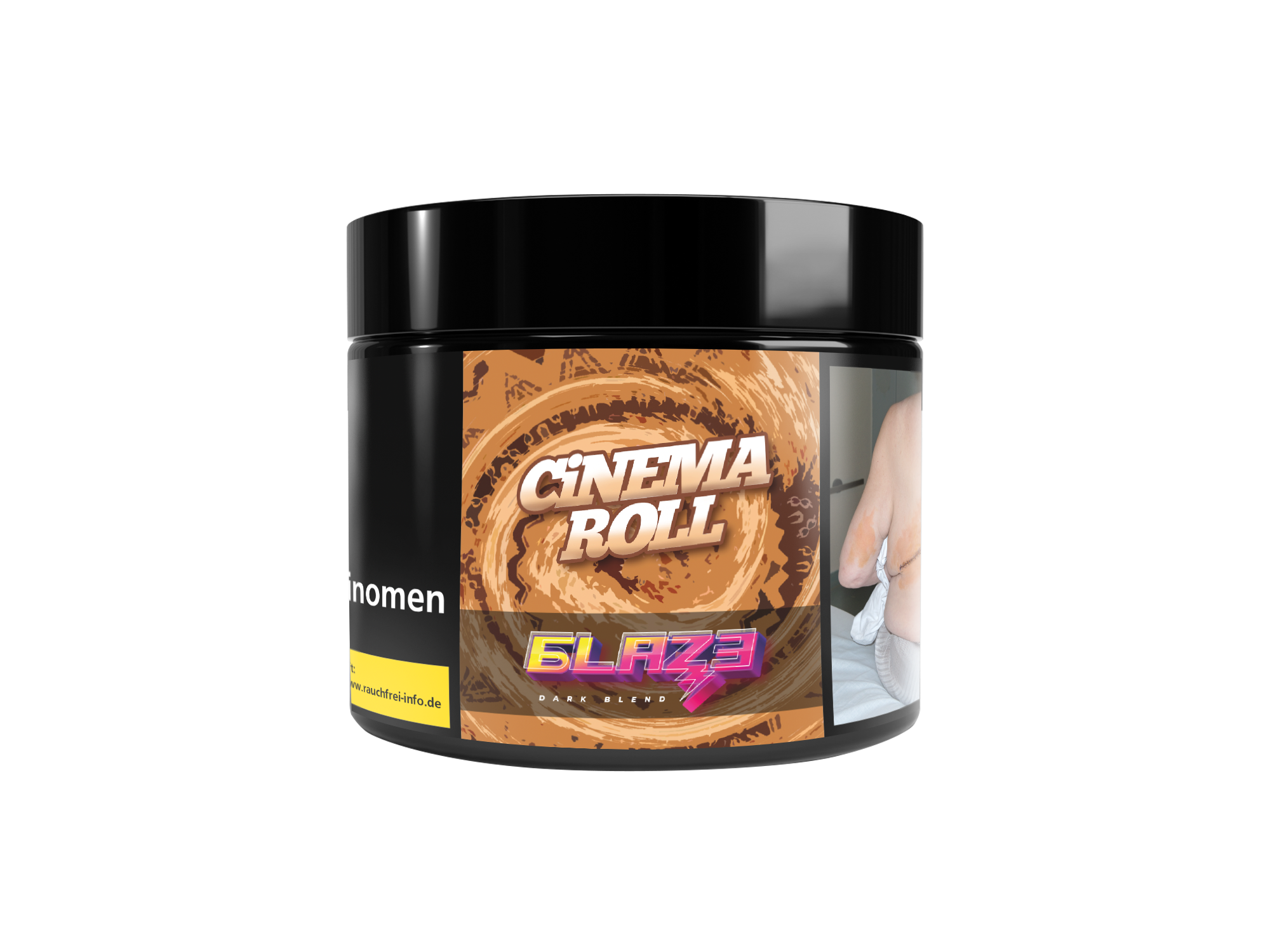 BLAZE - Sixpack - Dizzy Bundle - Dark Leaf - Black Hookah Tobacco - Sorte - 25 g 5