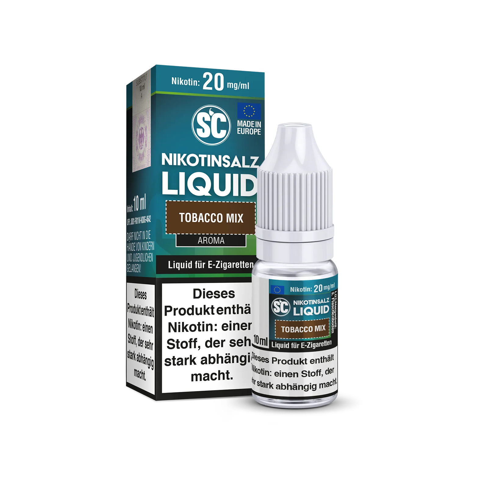 SC - E-Liquid - Nikotinsalz - Tobacco Mix - 10 ml - 20 mg - 2