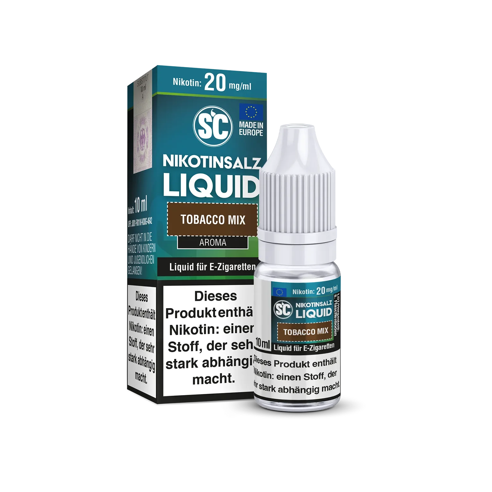 SC - E-Liquid - Nikotinsalz - Tobacco Mix - 10 ml - 20 mg  - 2