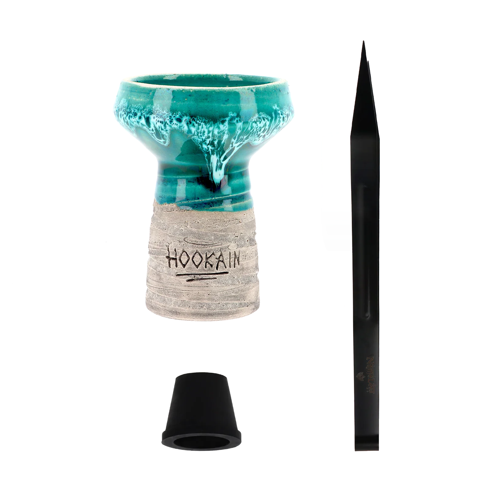 Hookain Starter Bundle Shisha Set Schwarz &ndash; Perfekter Einstieg
