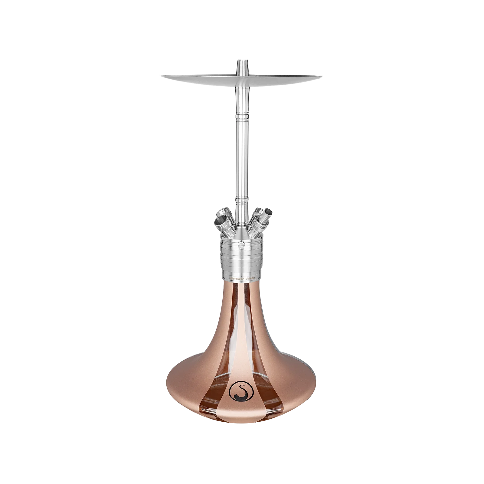 Steamulation Gen. III Amber Matt Metallic Shisha – Premium 4-Schlauch Wasserpfeife 1 Steamulation Gen. III Amber Matt Metallic Shisha – Premium 4-Schlauch Wasserpfeife 1