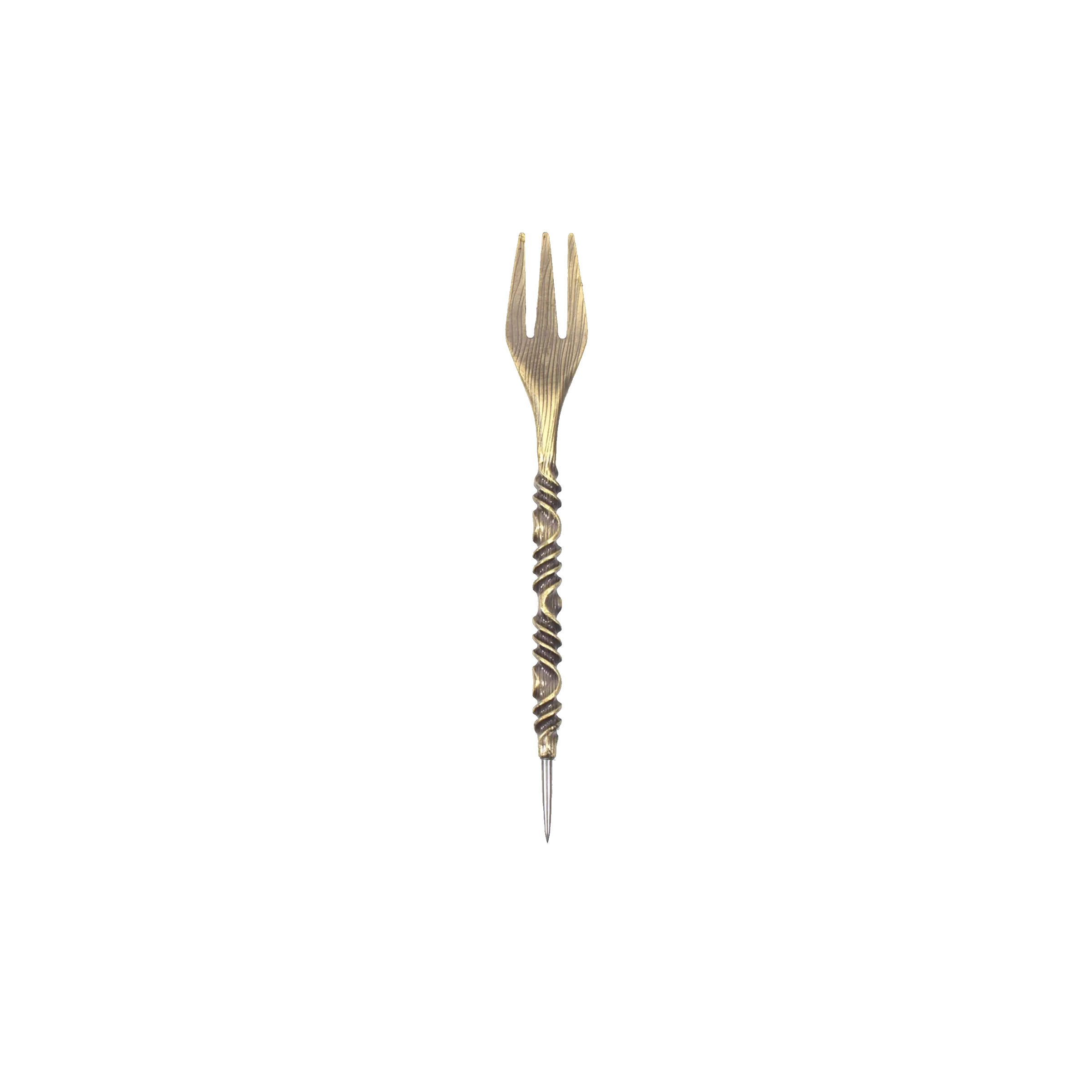 Smoke2U - Fork - Kopfbaubesteck - Fork - Gold
