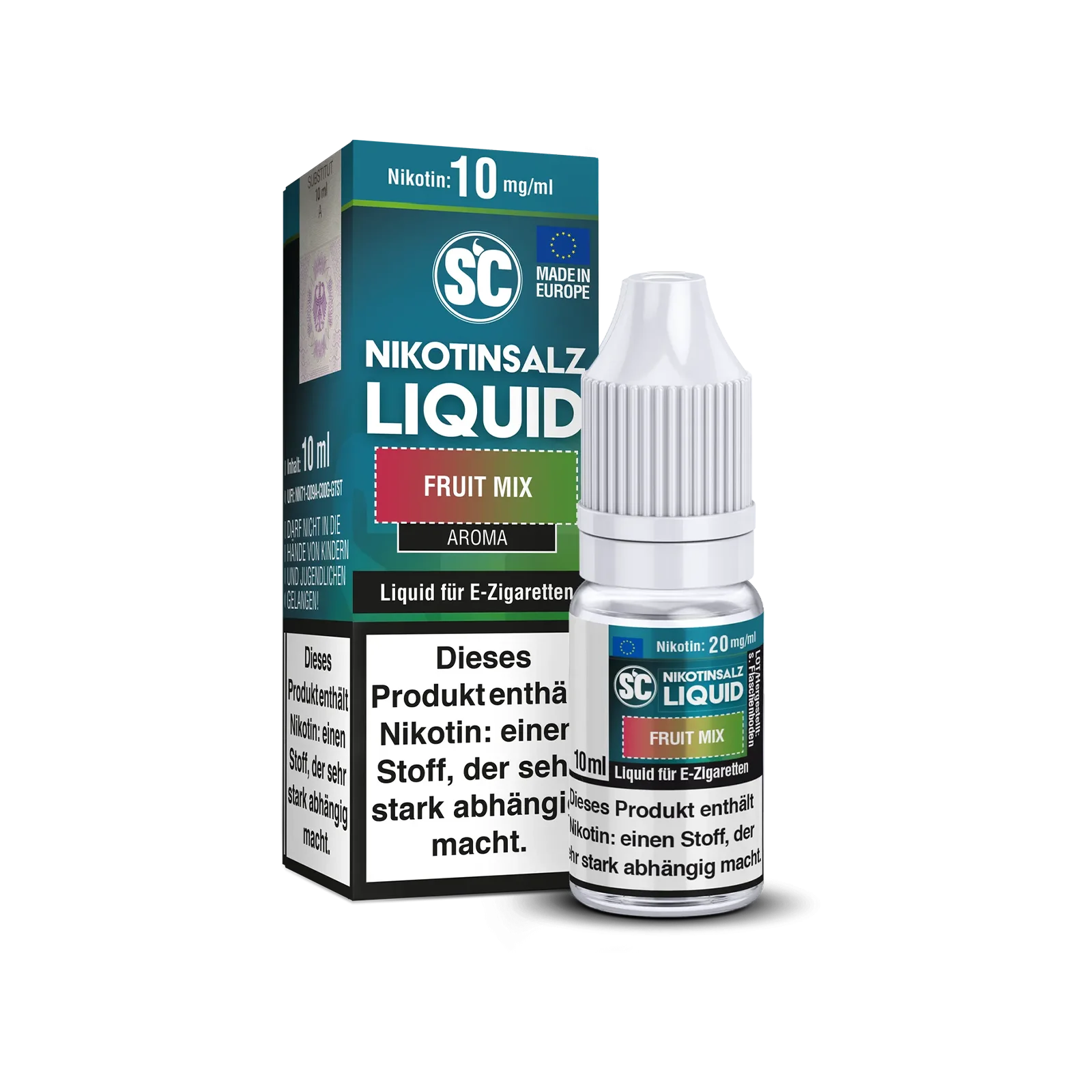 SC - E-Liquid - Nicotine Salt - Fruit Mix - 10 ml - 10 mg 2