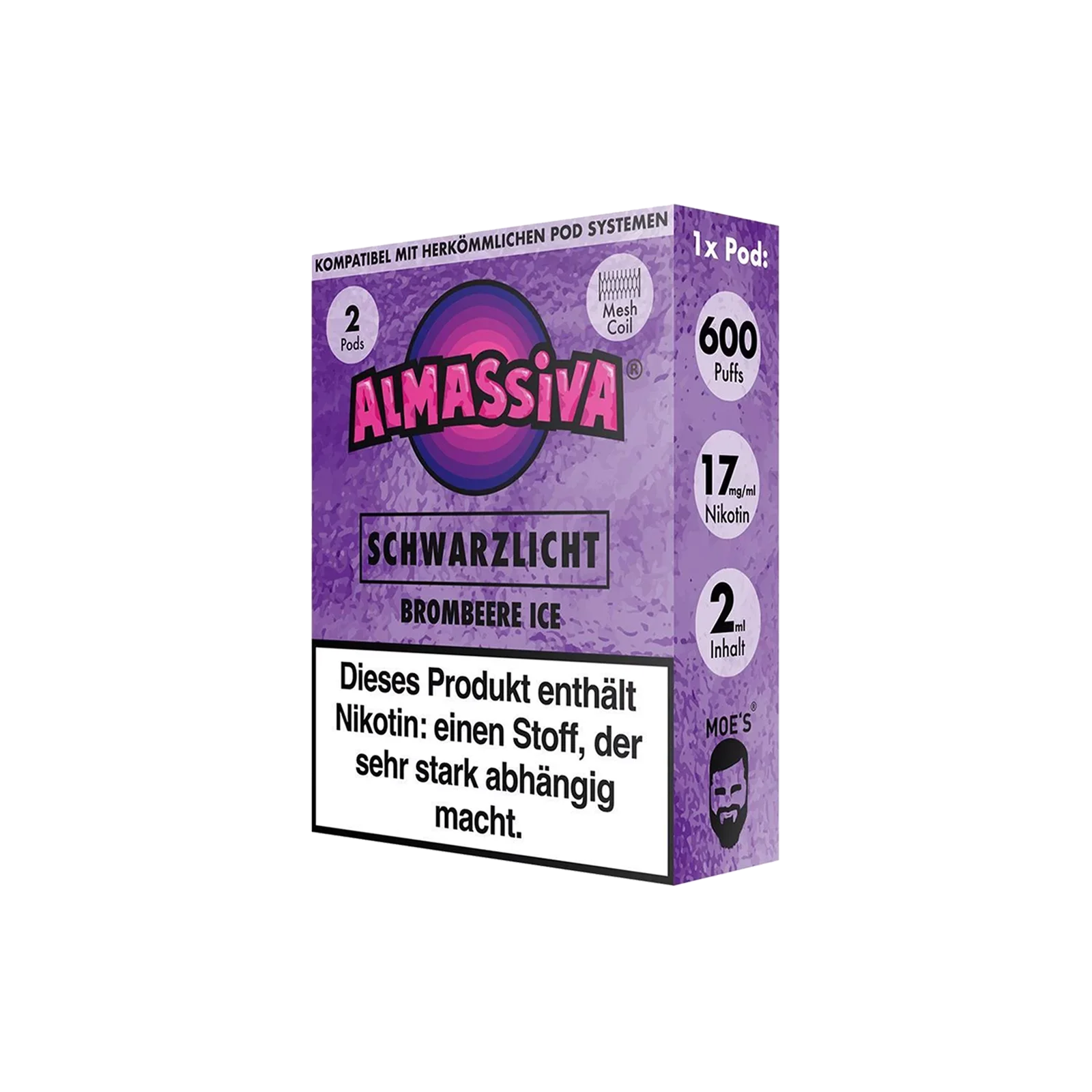 Al Massiva - Prefilled Pod - Schwarzlicht2