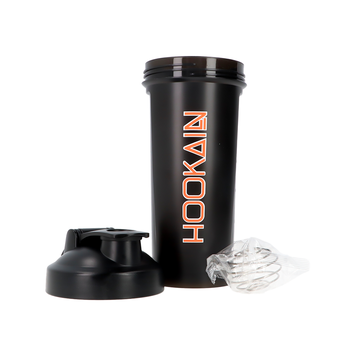 Hookain Shaker Zesty Black – Protein Shaker 600 ml mit Edelstahlkugel & UV-Logo 3 Hookain Shaker Zesty Black – Protein Shaker 600 ml mit Edelstahlkugel & UV-Logo 3