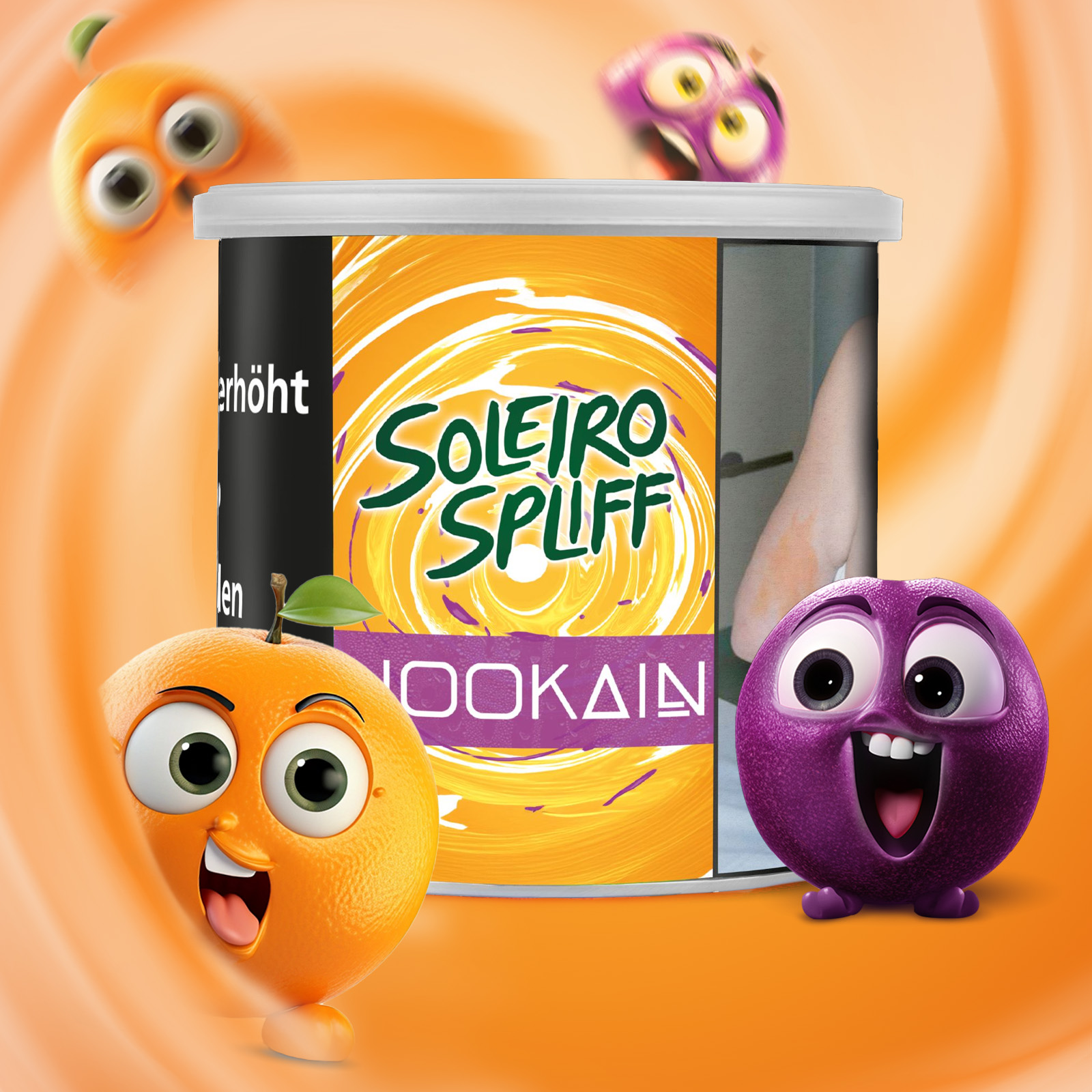 Soleiro Spliff Shisha Tabak – Mango, Maracuja & Vanille | Exotischer Tropengenuss