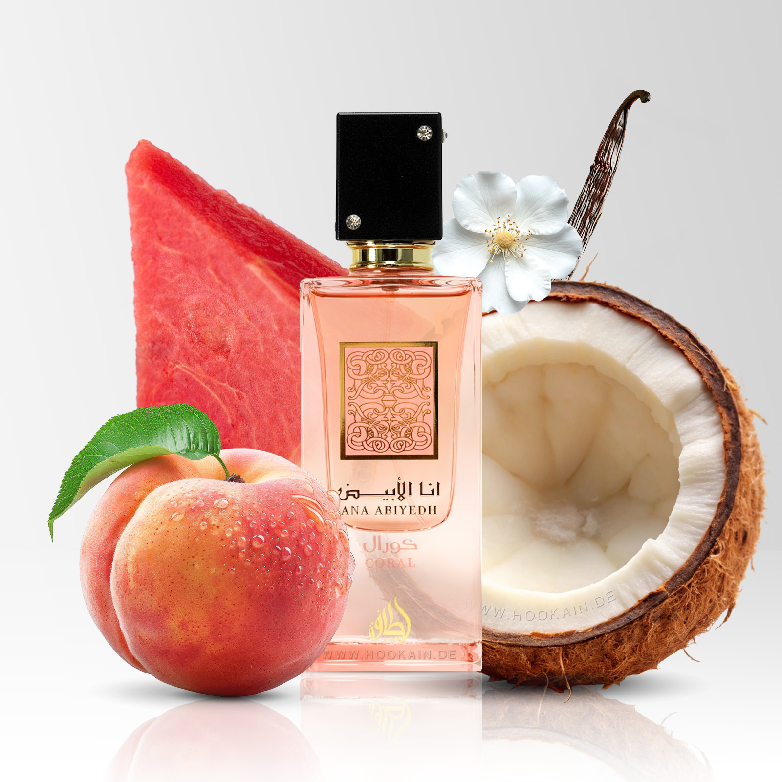 Lattafa Ana Abiyedh Coral 60 ml Eau de Parfum – fruchtig & orientalisch 1