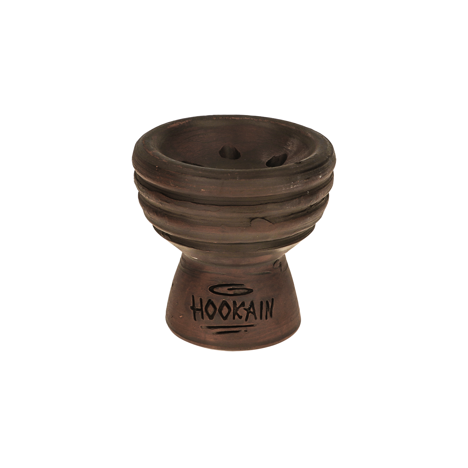Hookain Shisha Mehrlochkopf Cadiz – Orange-Braun 1