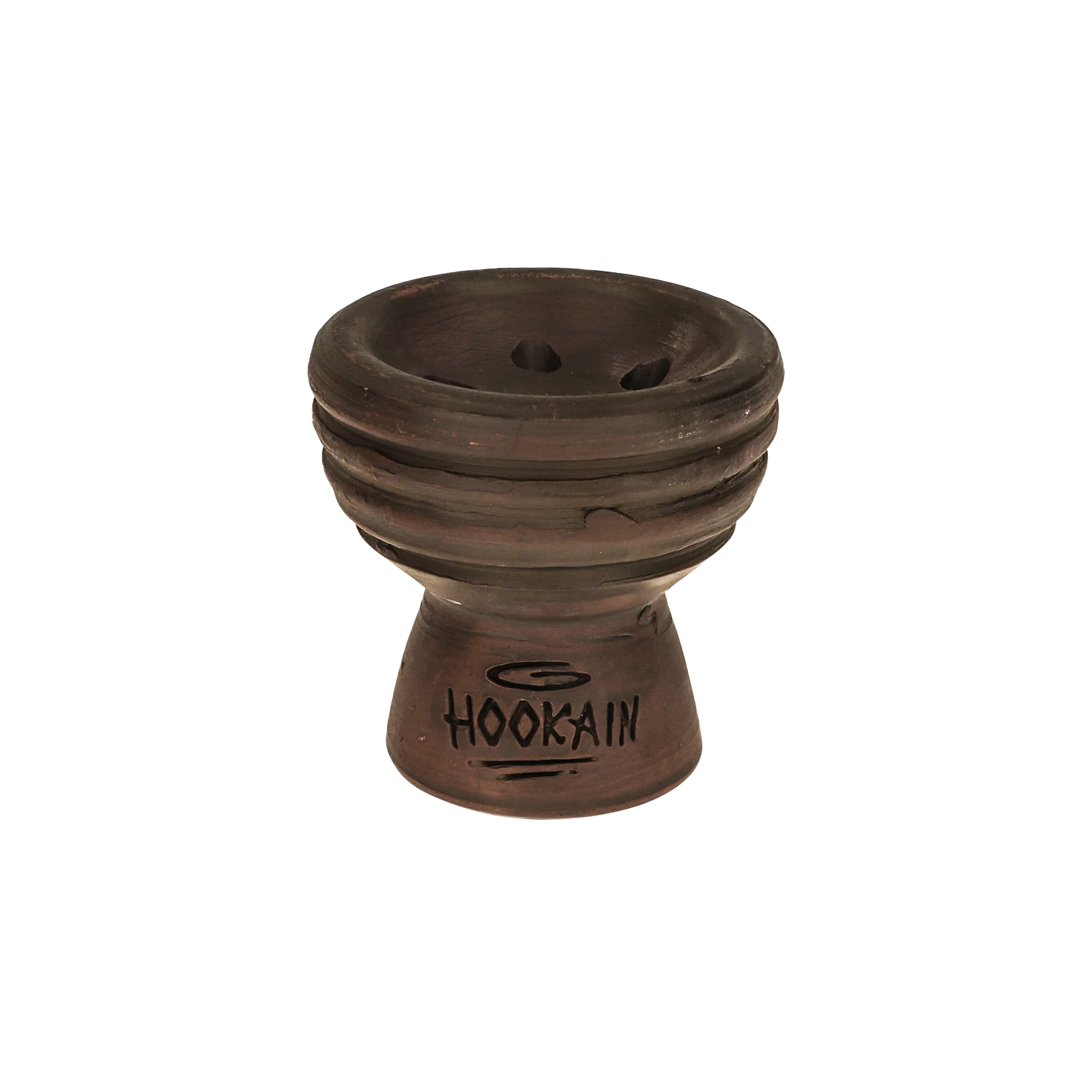 Hookain Shisha Mehrlochkopf Cadiz – Orange-Braun 1