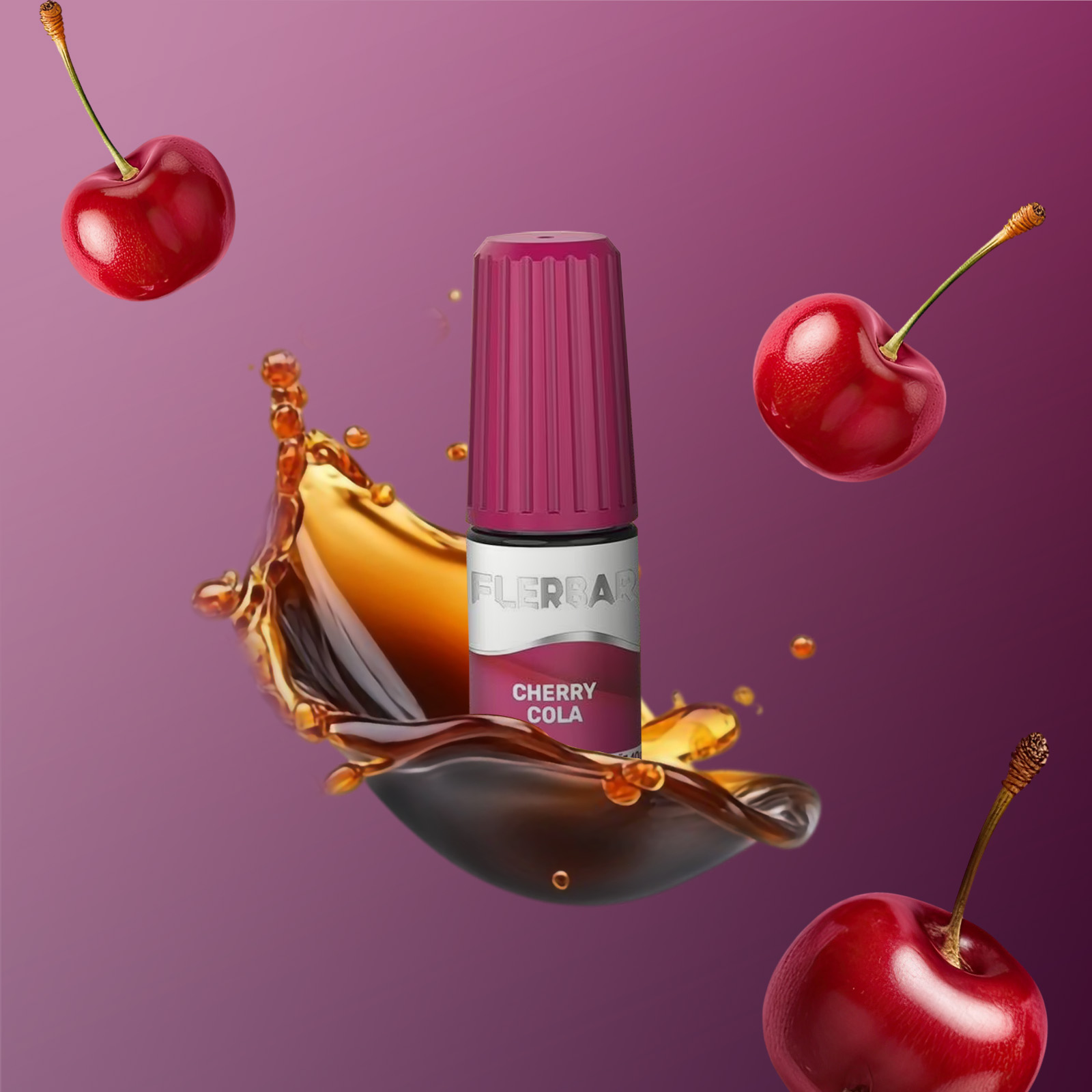 Flerbar - E-Liquid - Nikotinsalz - Cherry Cola - 10ml - 10 mg 1