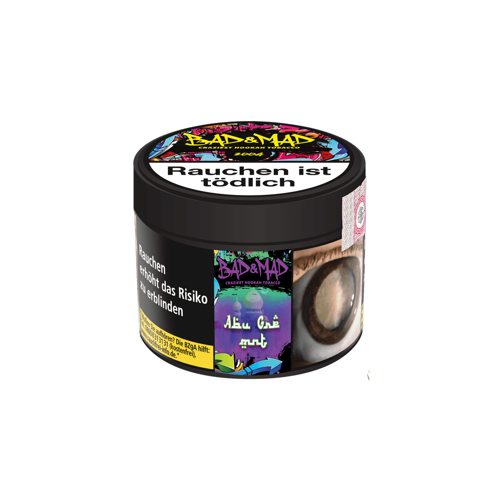Bad & Mad Abu Grape Mint 200 g | Shisha Tabak Sorten g&uuml;nstig bestellen 2