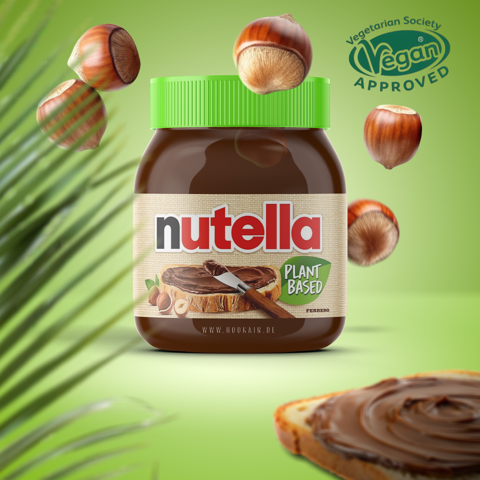 Fererro - Nutella - Vegan - Plant Based - 350 g