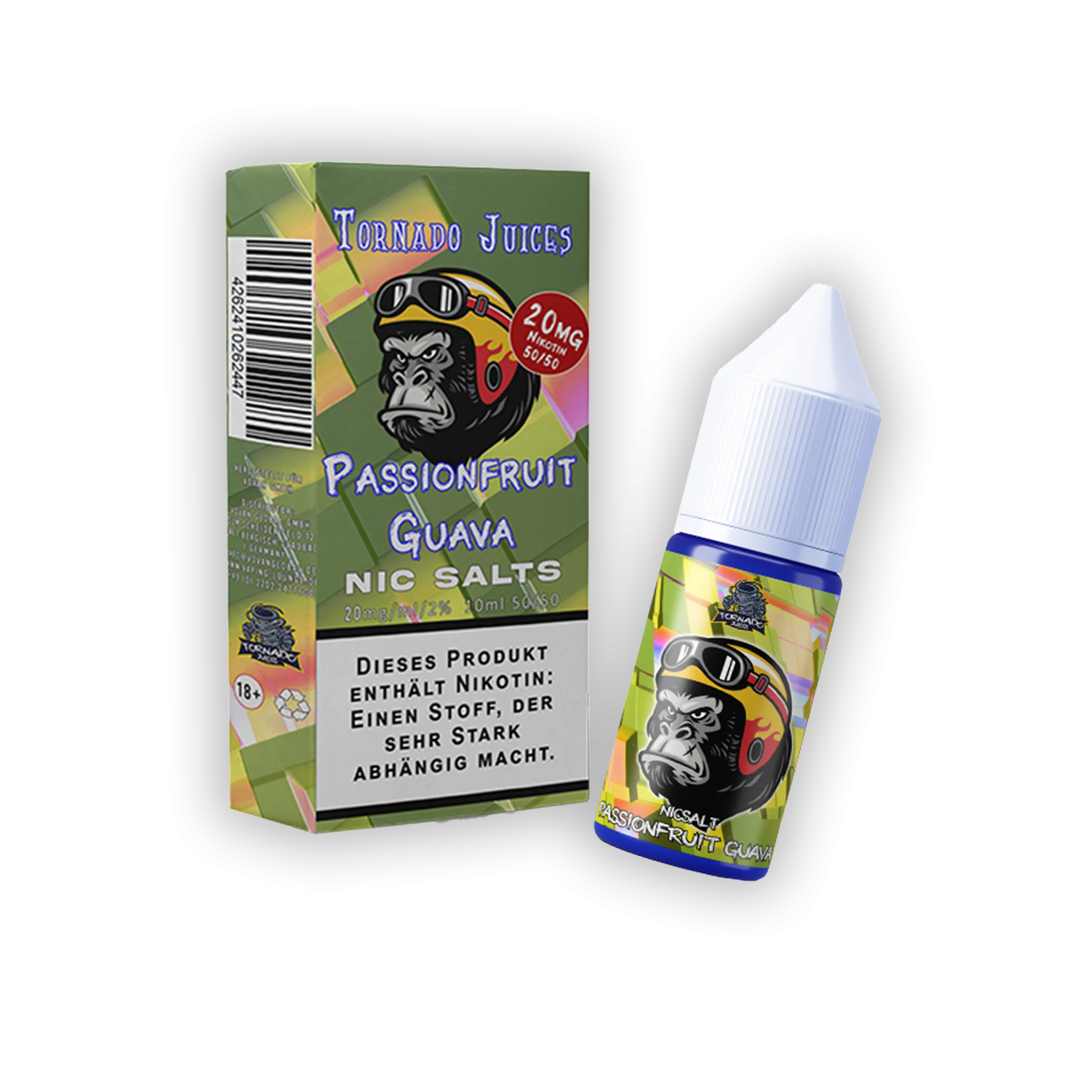 Tornado Juices Passionfruit Guave Vape E-Liquid mit Nikotinsalz 2