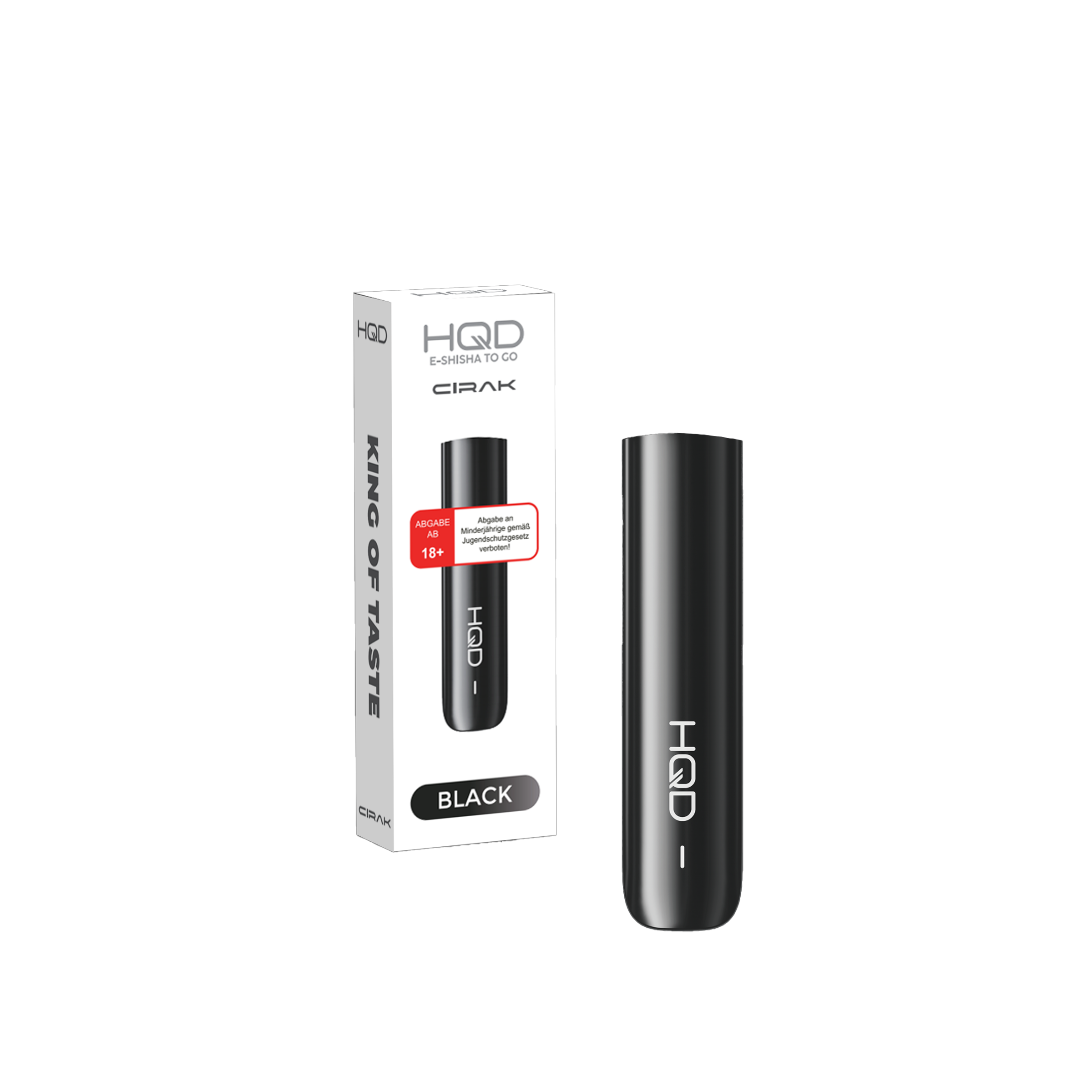 HQD - Cirak - Basisger&auml;t - Schwarz | Prefilled Pod System g&uuml;nstig kaufen1
