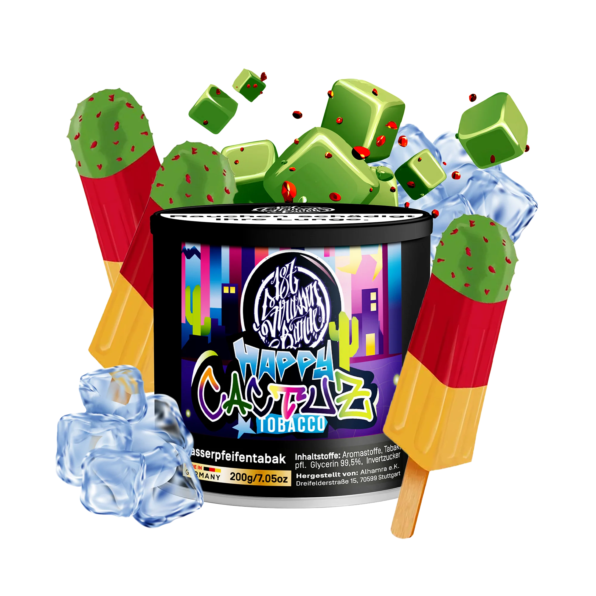 187 Strassenbande #11 Happy Cactuz | Order 200 g Hookah Tobacco 2