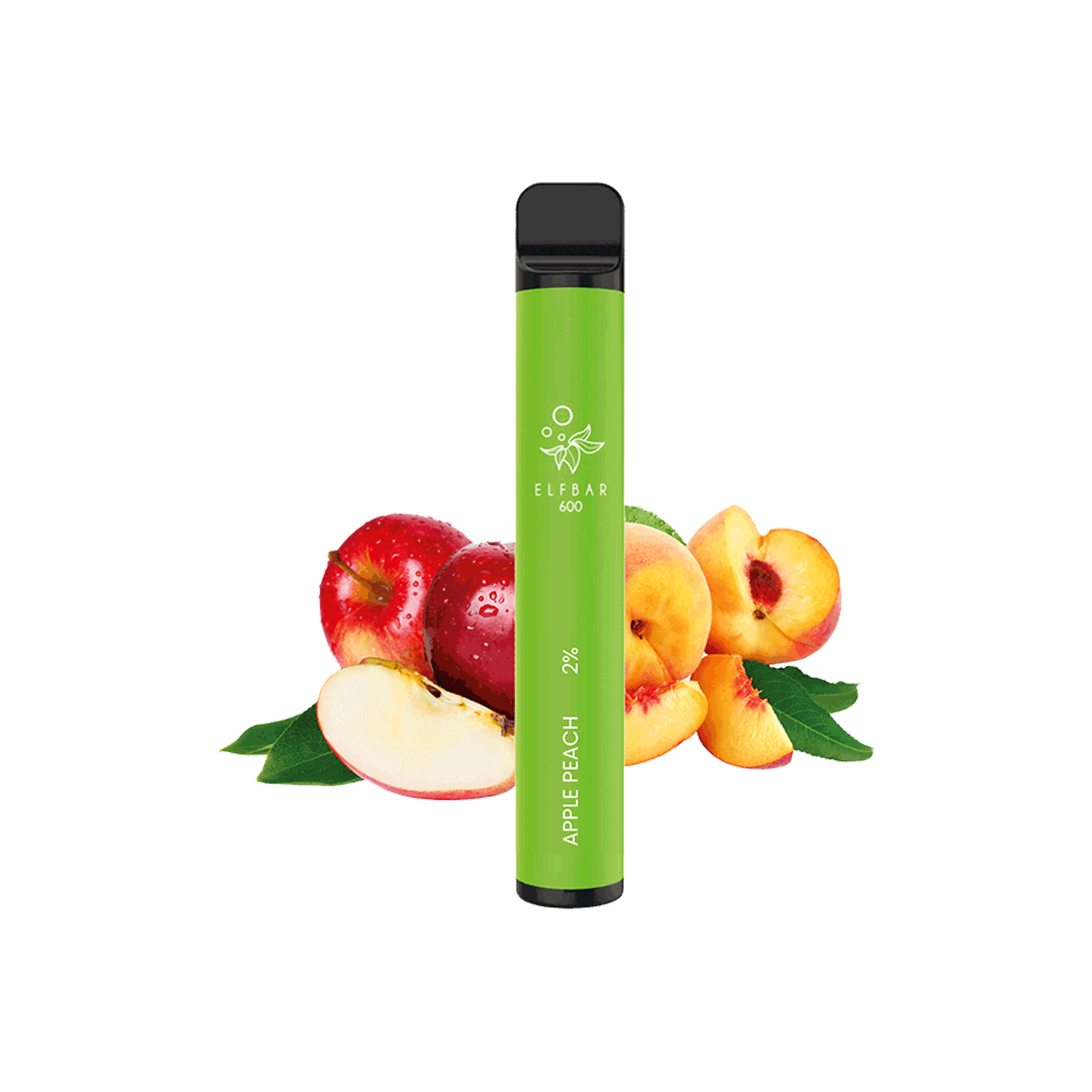 Elf Bar 600 - Apple Peach - E-Zigarette - Vape Stick - 20 mg