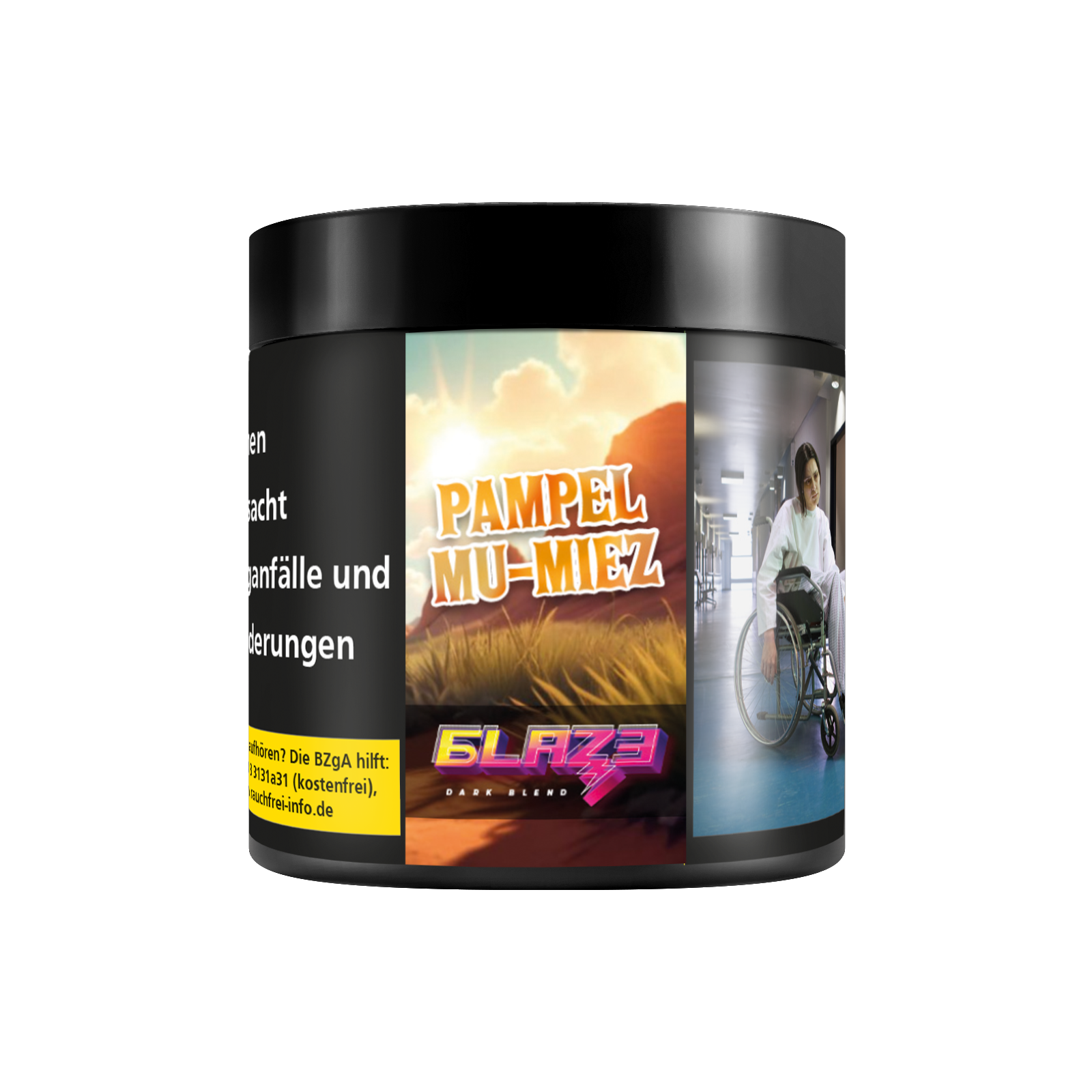 Hookain Pampel Mu-Miez 50g – Blutorange & Minze Shishatabak  2