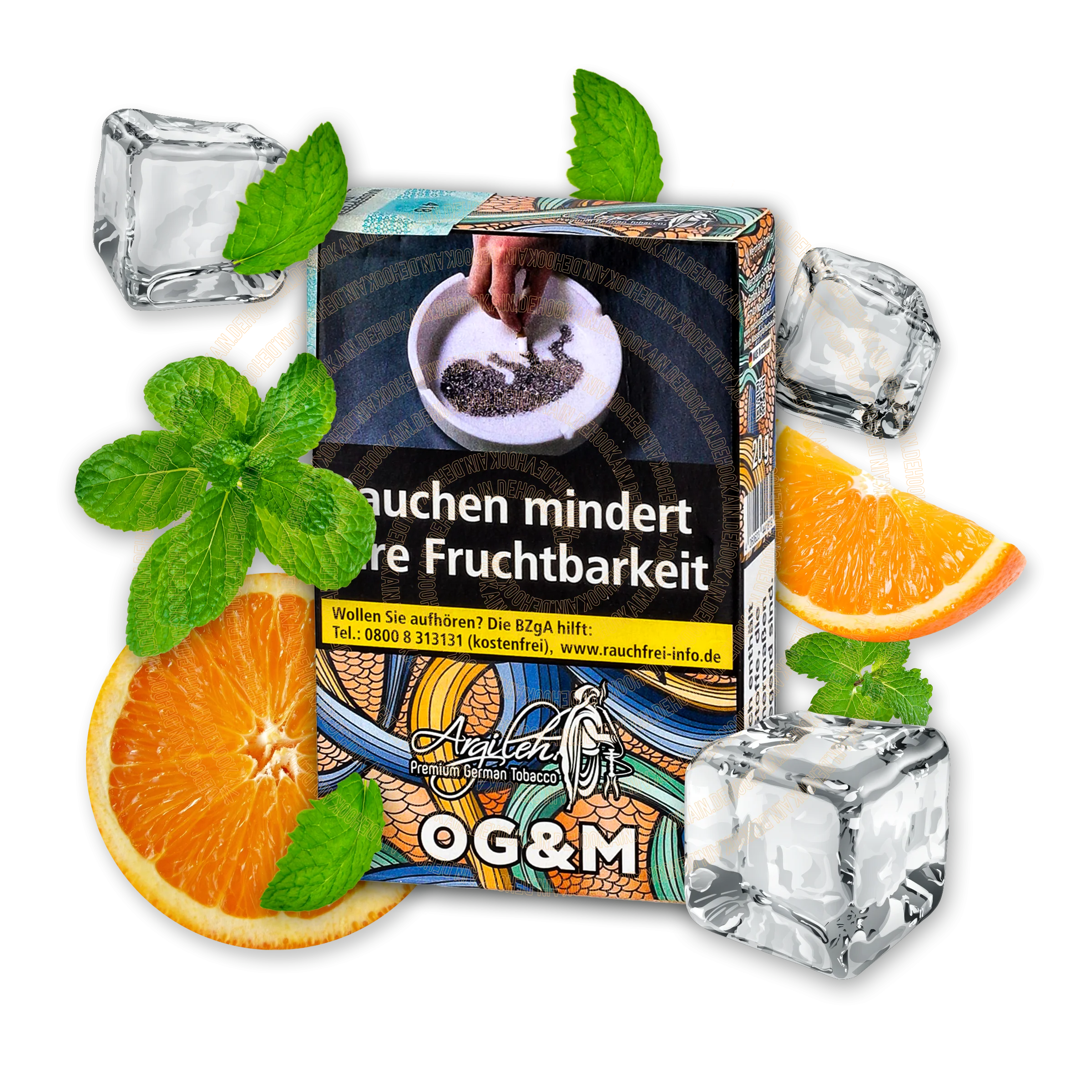 Argileh - Og & M - 20 g | Alle neuen Tabak Sorten günstig online kaufen - Hookain Shisha-Onlineshop-2 Argileh - Og & M - 20 g | Alle neuen Tabak Sorten günstig online kaufen - Hookain Shisha-Onlineshop-2