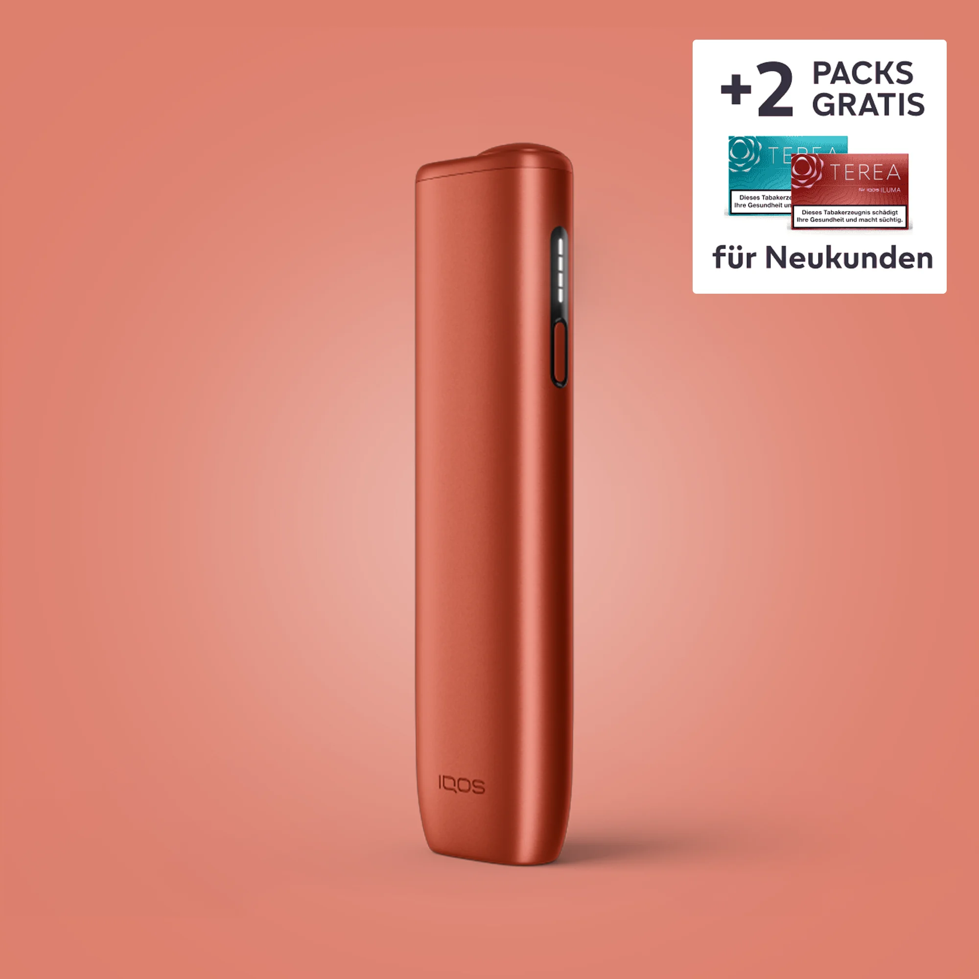 IQOS - ILUMA i ONE - Tabakerhitzer - Vivid Terracotta IQOS - ILUMA i ONE - Tabakerhitzer - Vivid Terracotta