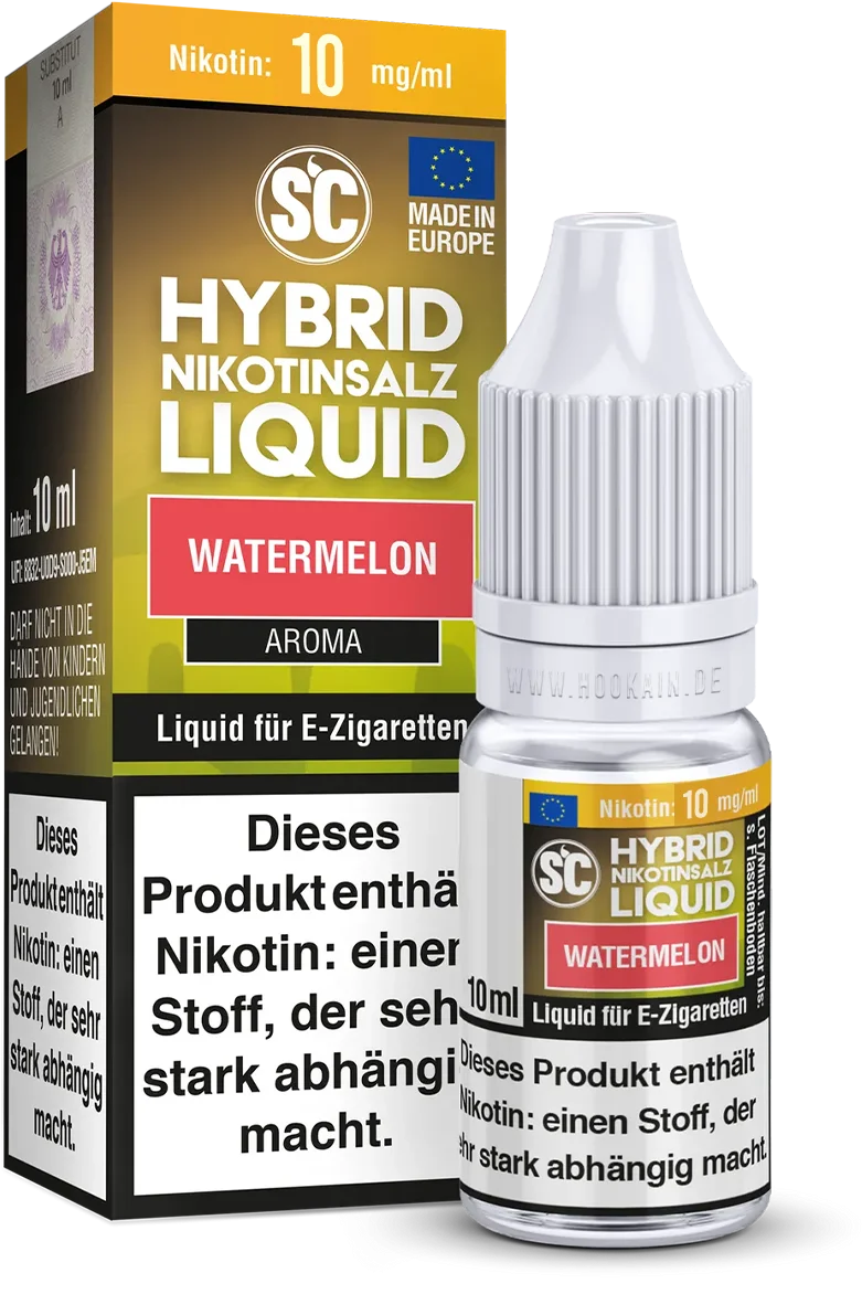 SC - E-Liquid - Hybrid Nikotinsalz - Watermelon - 10 ml - 10 mg 2