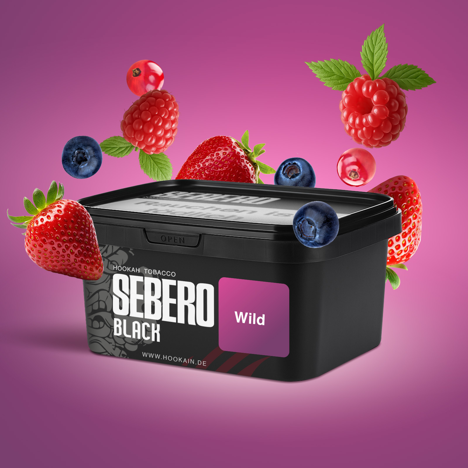 Sebero - Black - Wild - 200 g 