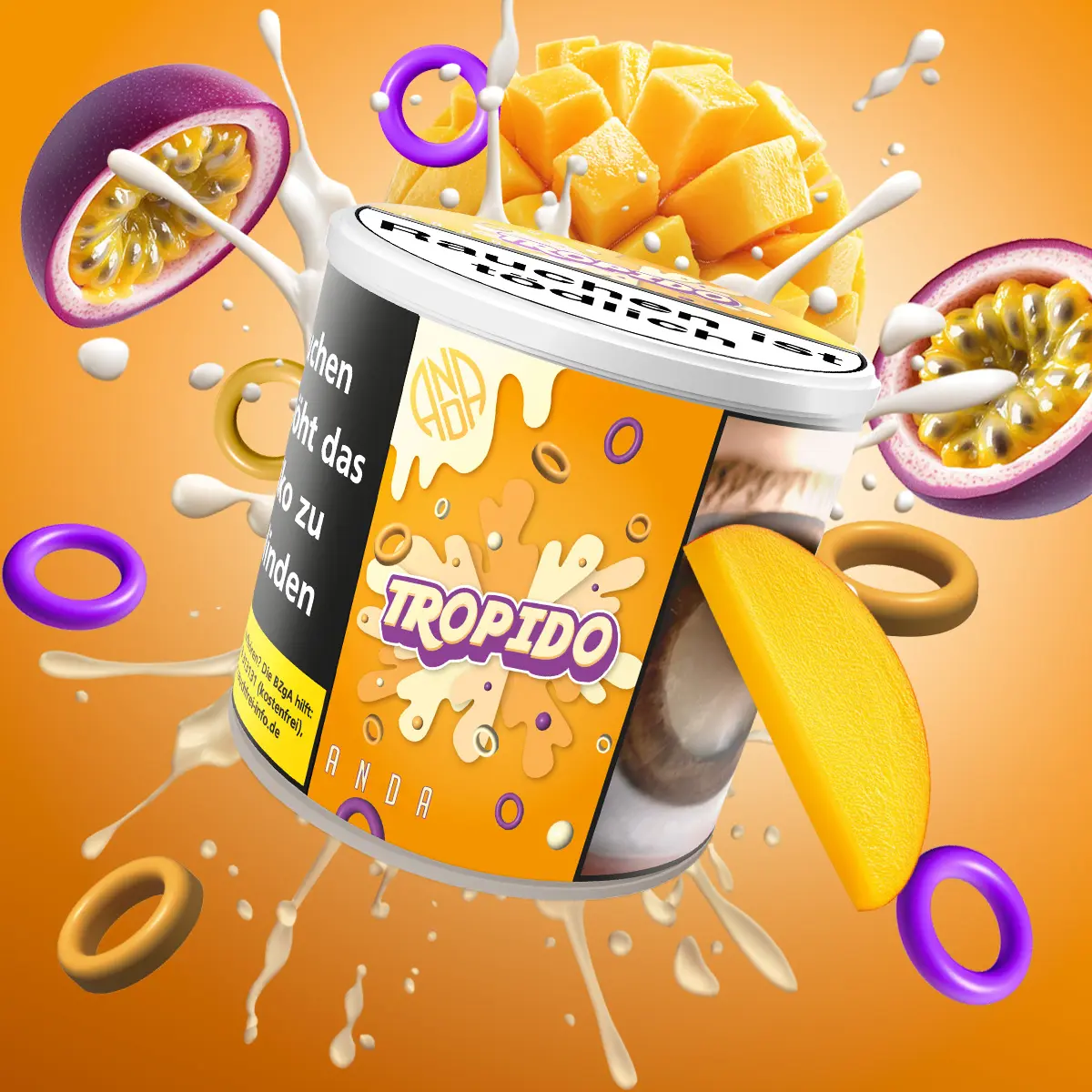 Anda Tropido  200 g Shisha Tabak - Exclusiv bei Hookain