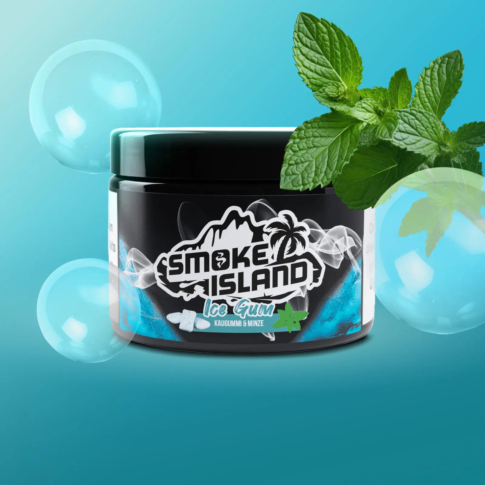 Smoke Island - nikotinfrei - Ice Gum - 200 g  1