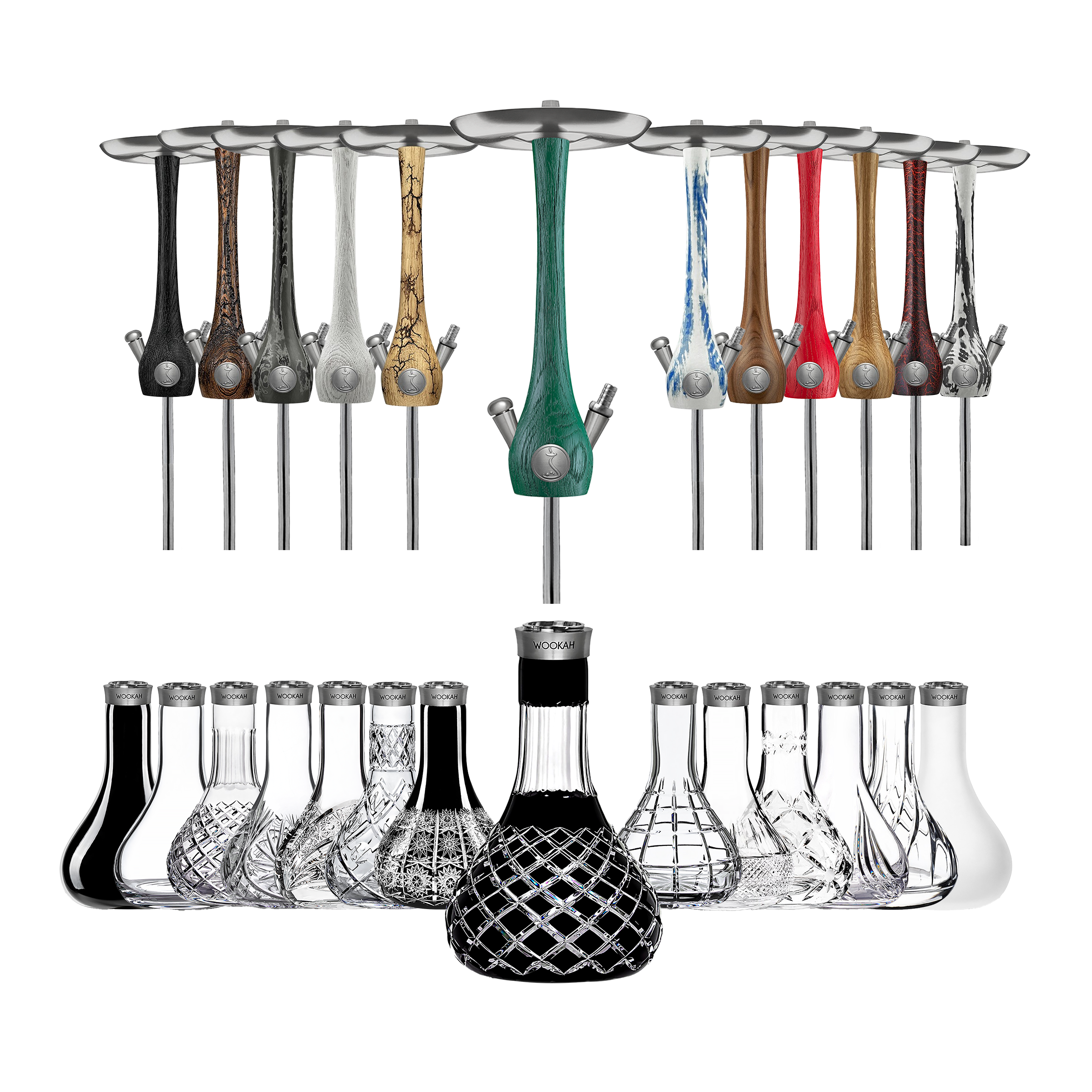 Wookah - Set - Bundle - Body & Vase - buy wooden hookah with Wookah - Set - Bundle - Body & Vase - buy wooden hookah with