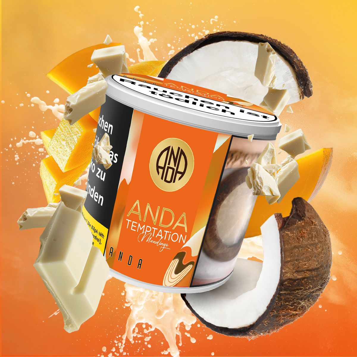 Anda Mandingo Shishatabak 200 g - Exclusiv bei Hookain 1