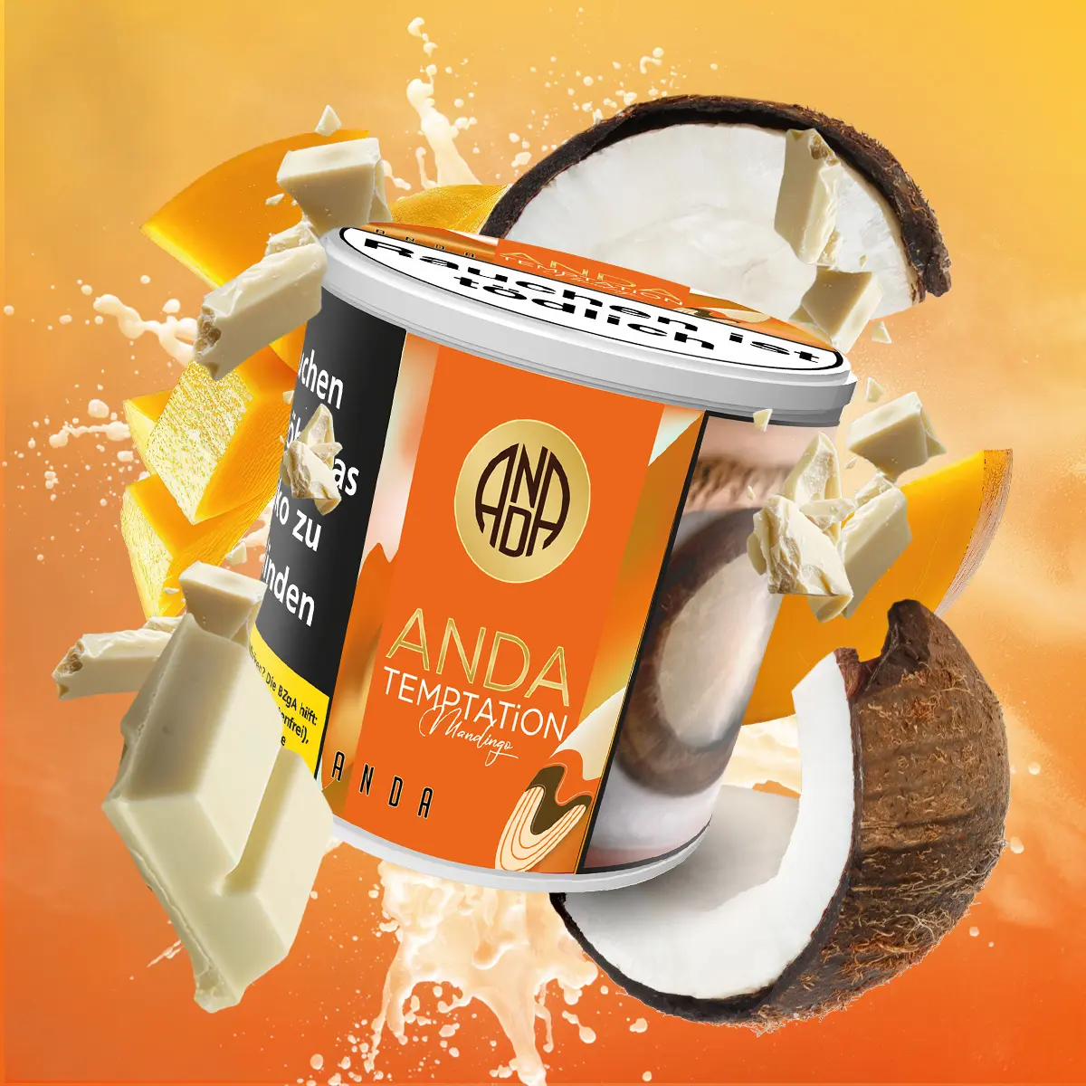 Anda Mandingo Shishatabak 200 g - Exclusiv bei Hookain 1