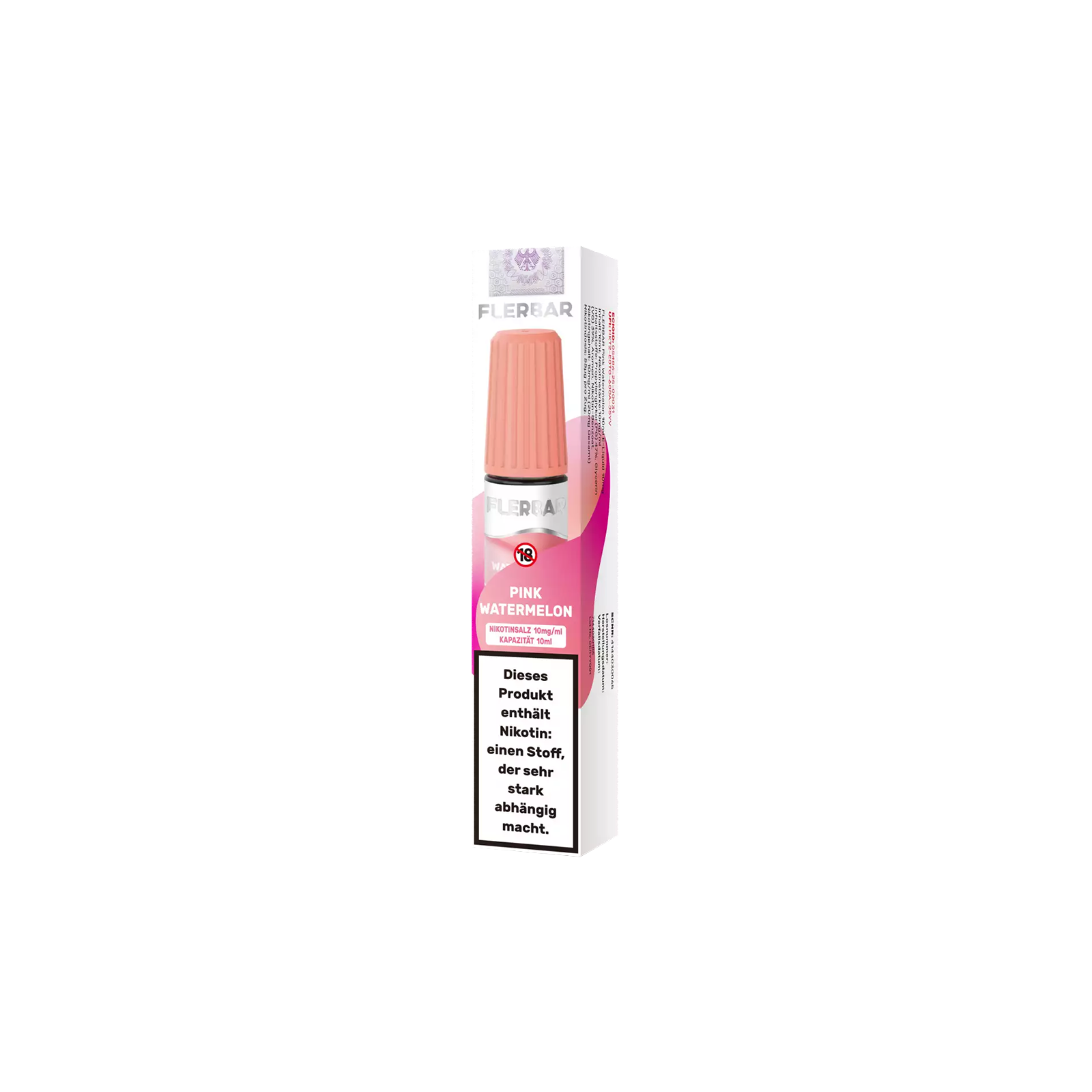 Flerbar - E-Liquid - Nikotinsalz - Pink Watermelon - 10ml - 10 mg 3