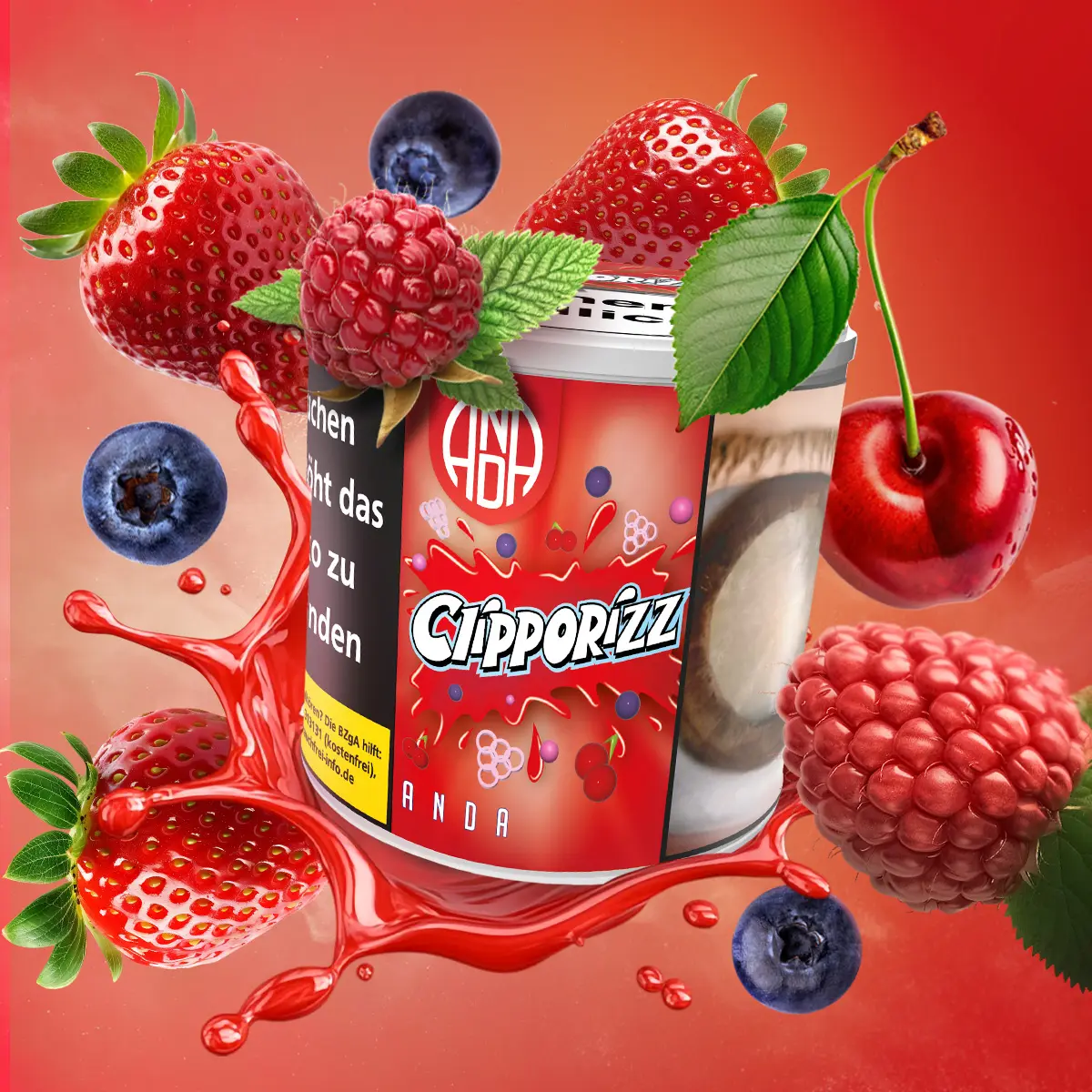 Anda Clipporizz  200 g Shisha Tabak - Exclusiv bei Hookain