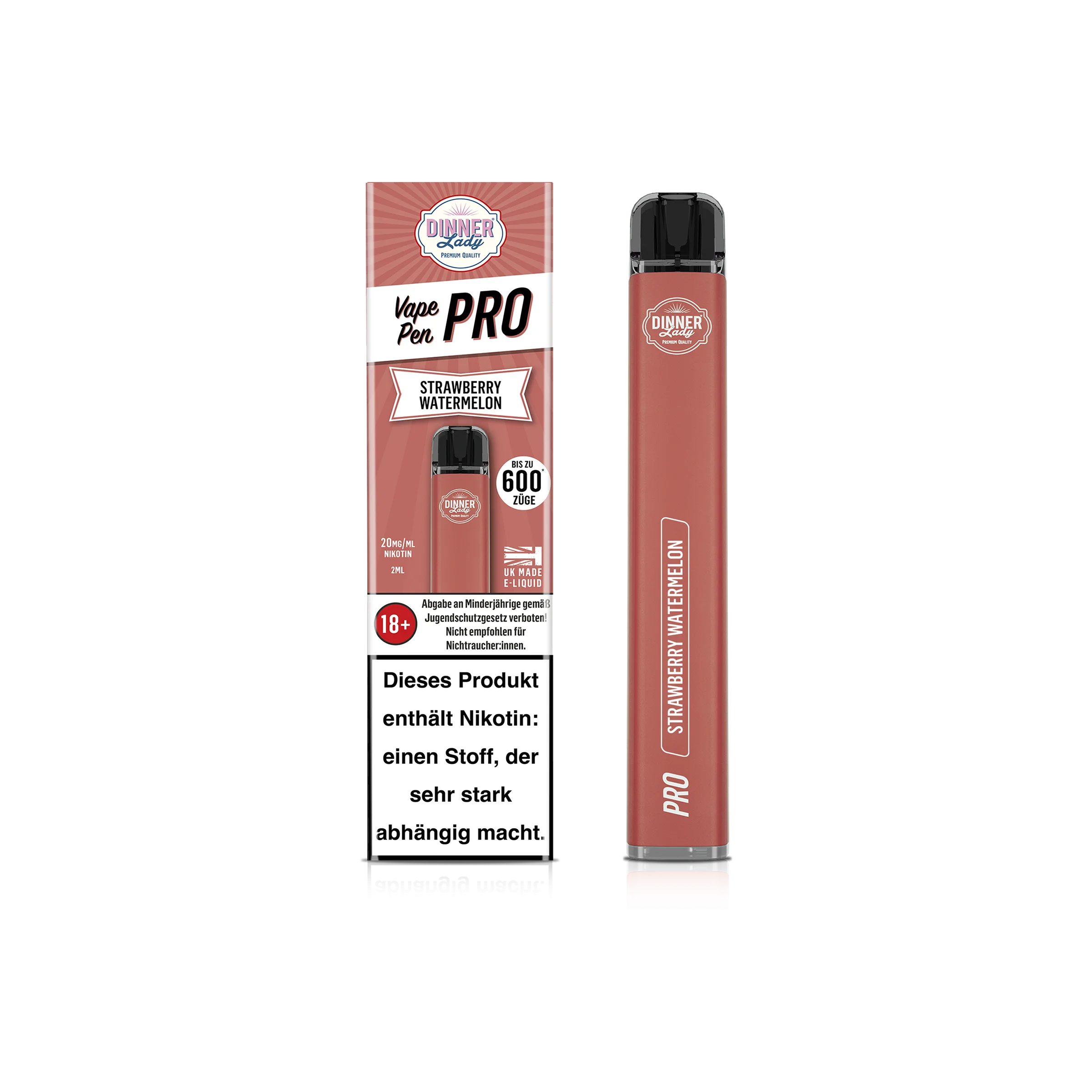 Dinner Lady - Strawberry Watermelon - Vapestick