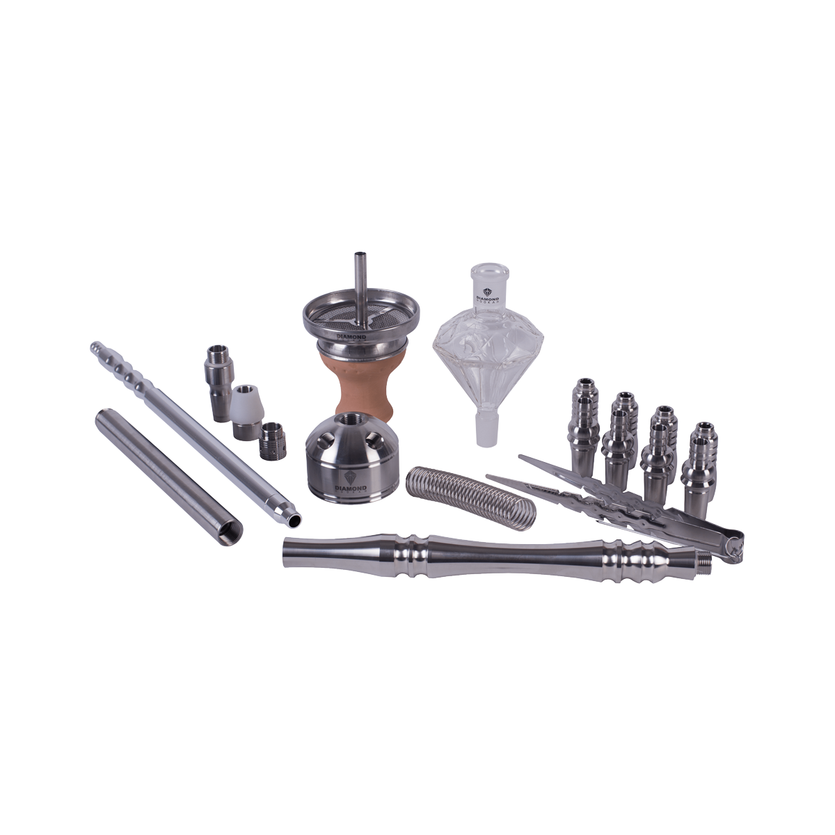 Diamond Hookah - Ruby 6.0 - Transparent