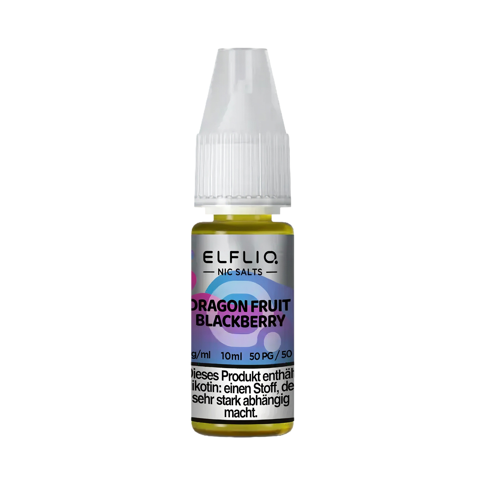 Elf Bar - ElfliQ - E-Liquid - Nicotine Salt - Dragonfruit Blackberry - 10 mg