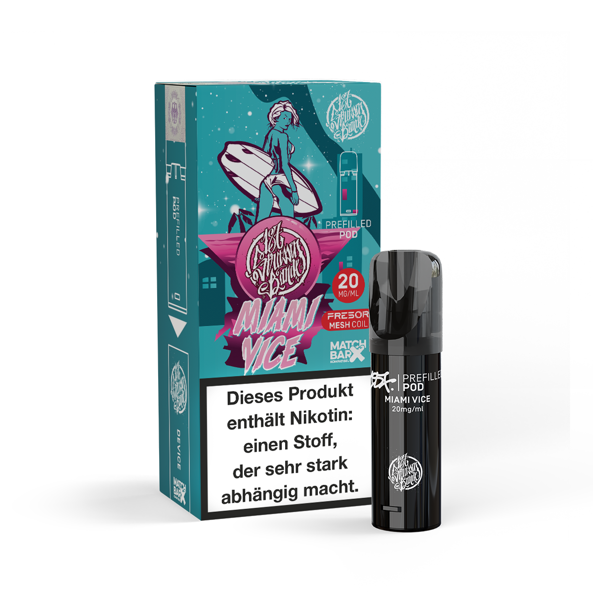 187 Pod Miami Vice - Neuer Prefilled Pod | Online kaufen 2