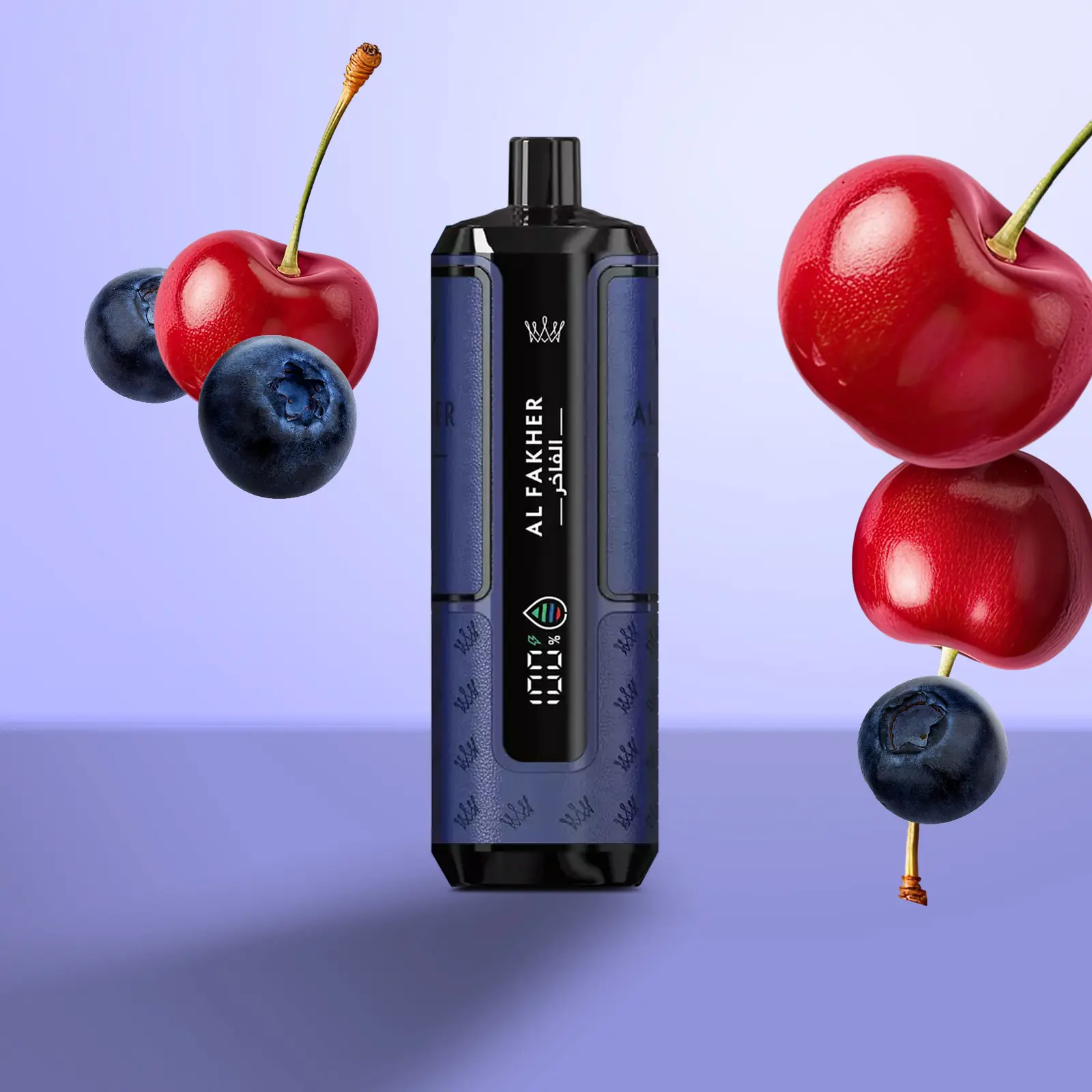 Al Fakher - Crown Bar - Hypermax - 20k - Blueberry Cherry2