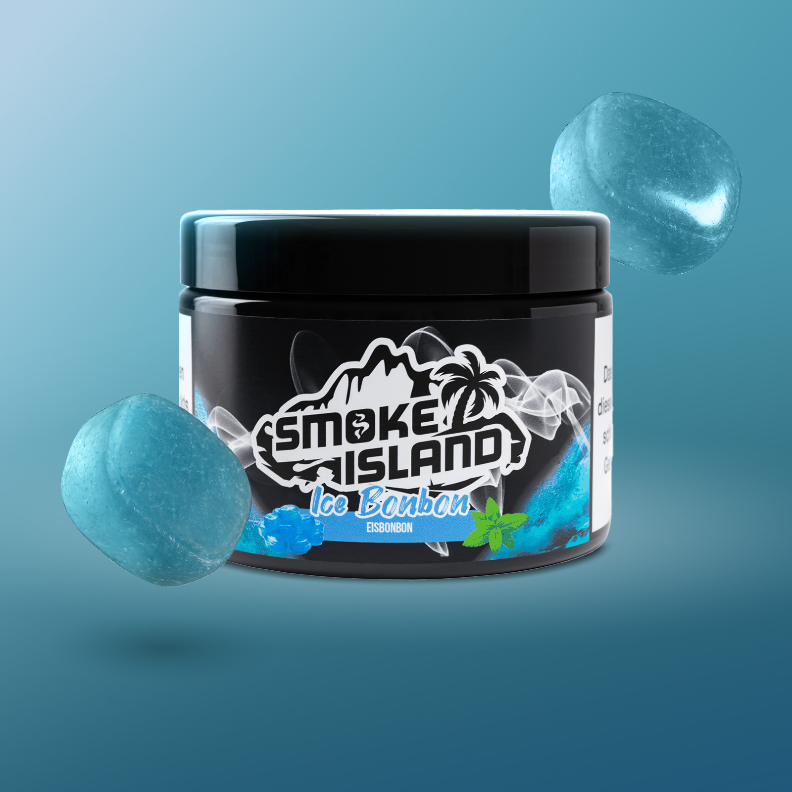 Smoke Island - nikotinfrei - Ice Bonbon - 200 g  1