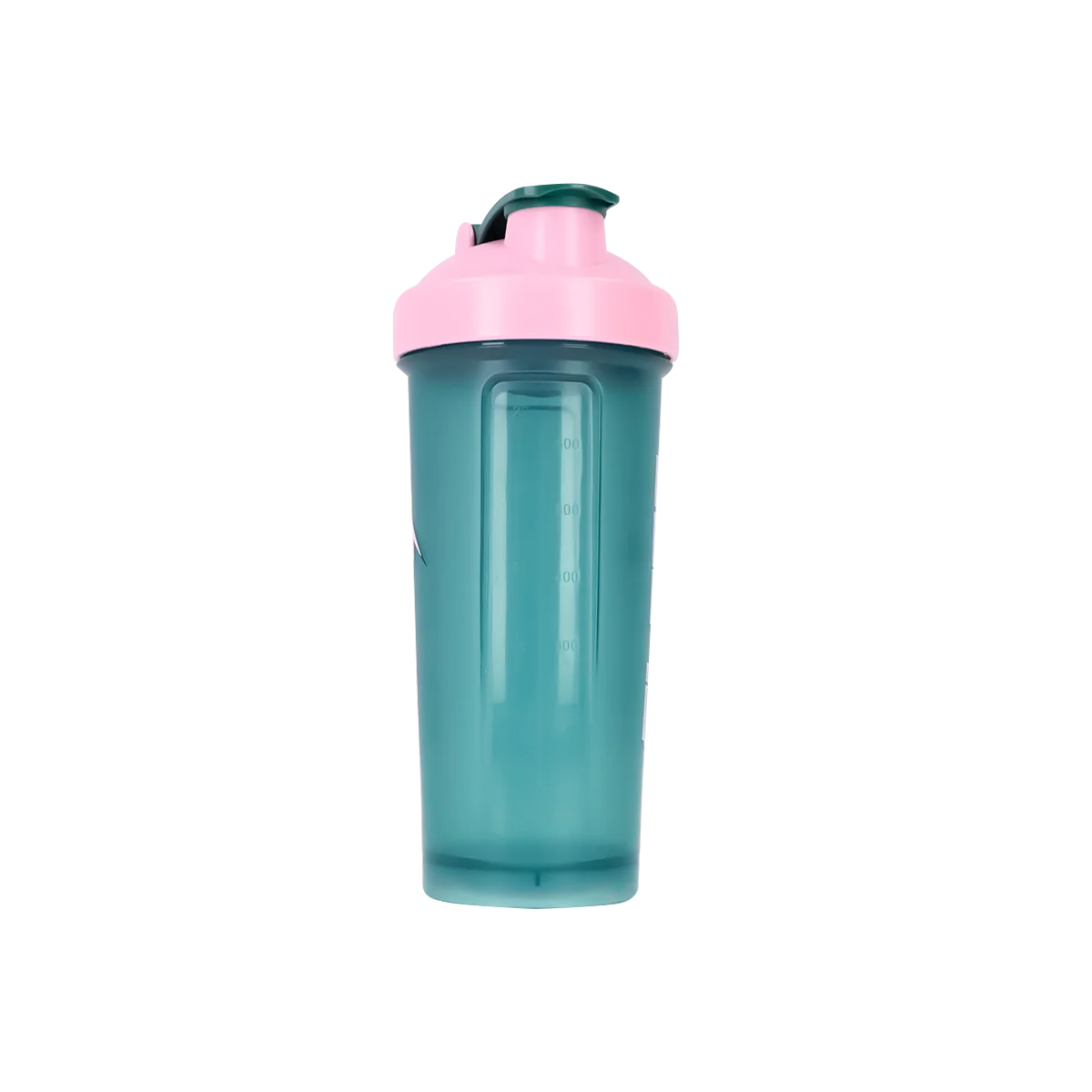 Hookain Shaker Aqua Pink Pop – Protein Shaker 600 ml mit Edelstahlkugel & Logo 2