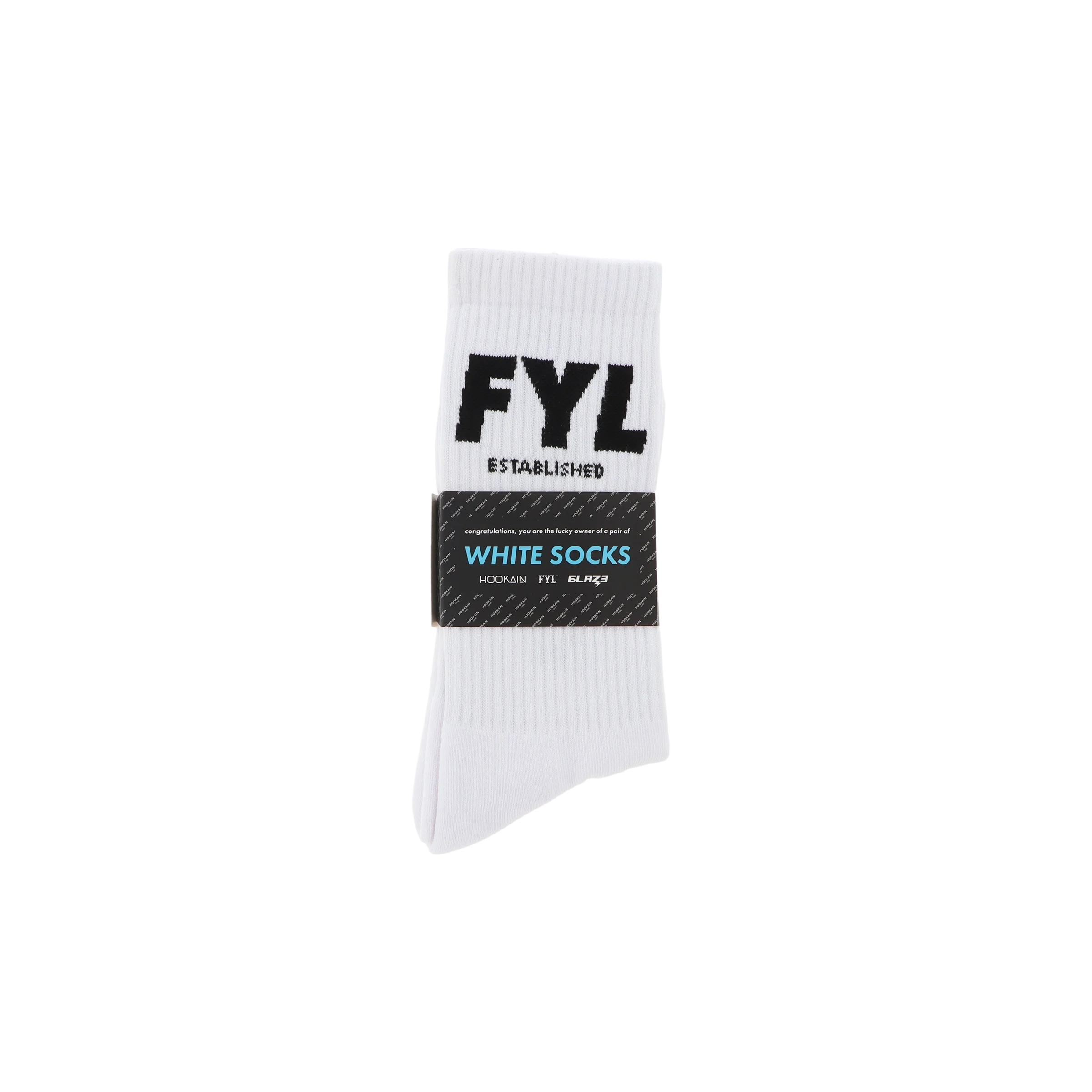 White Socks - Hookain - Fyl - Block - L