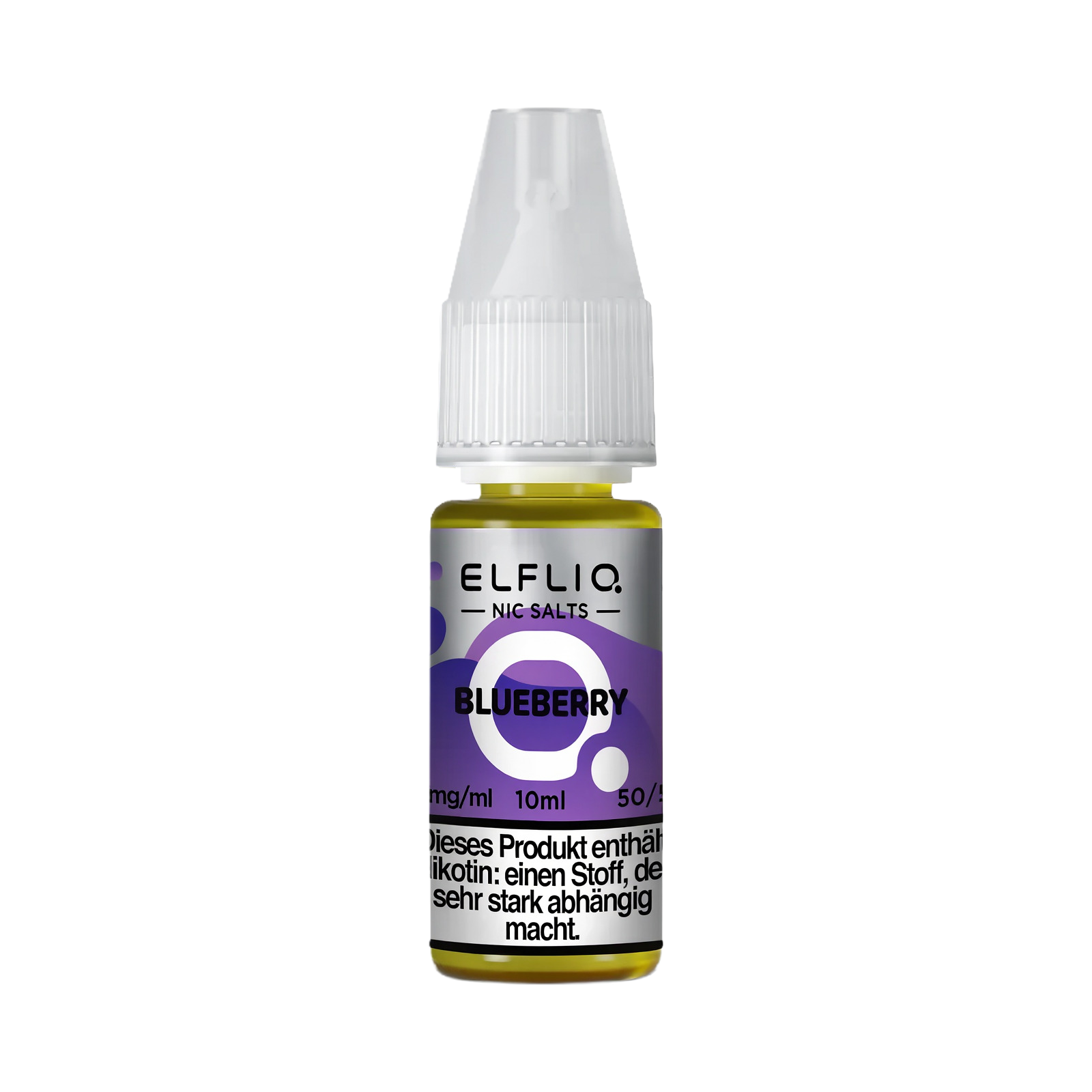 Elf Bar - ElfliQ - E-Liquid - Nicotine Salt - Blueberry - 10 mg