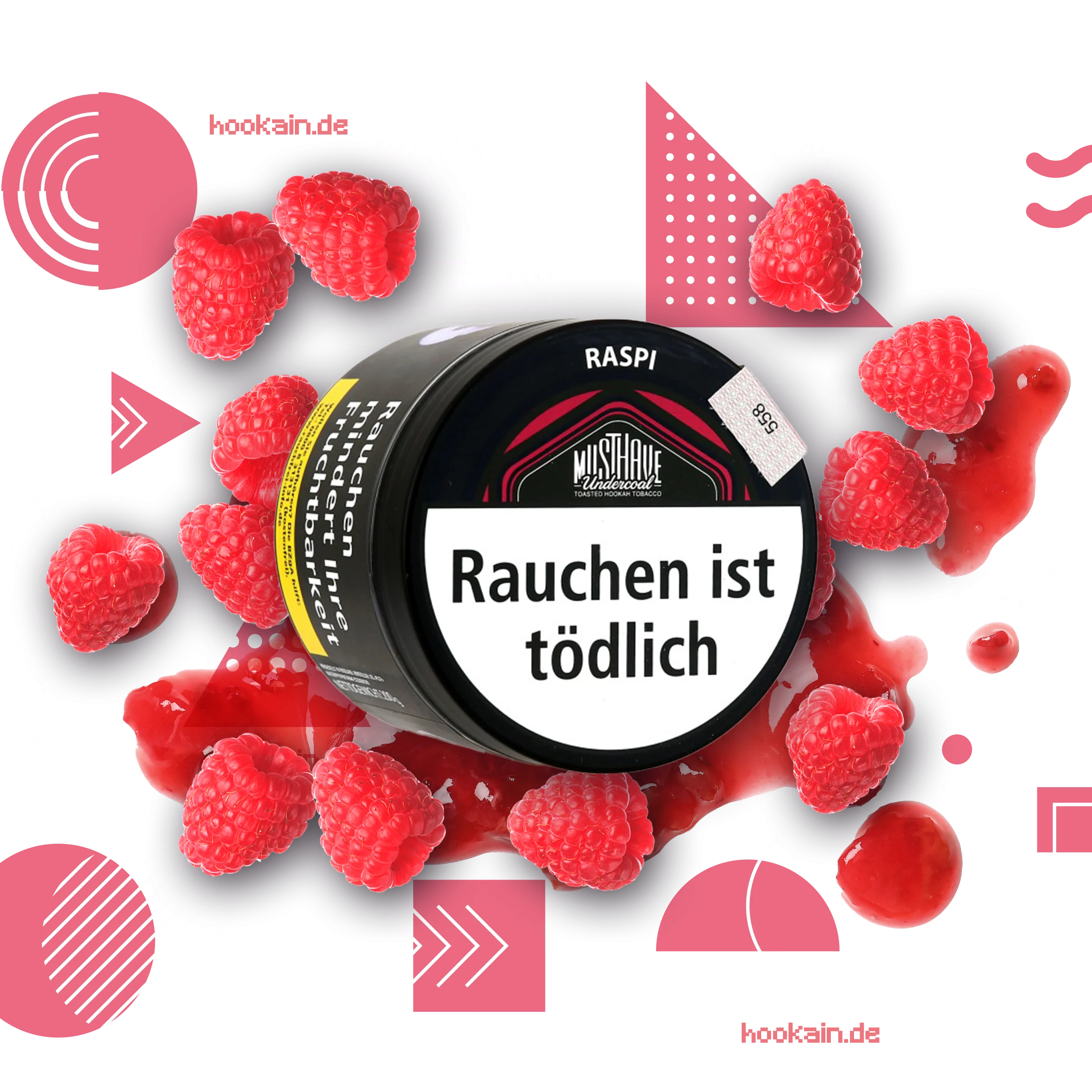 Musthave - Raspi - 25 g | Alle neuen Tabak Sorten günstig online kaufen - Hookain Shisha-Onlineshop