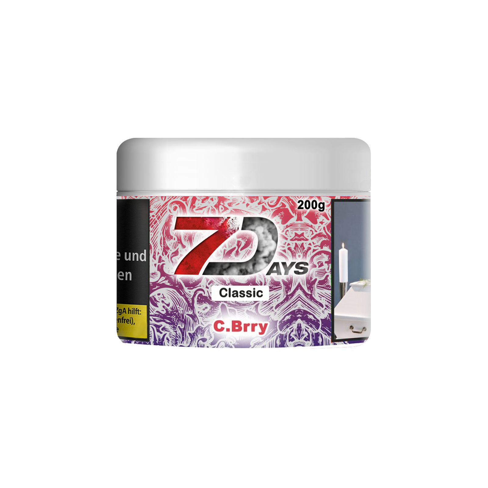 7Days Classic C. Brry 200 g | Shisha Tabak g&uuml;nstig bestellen 2