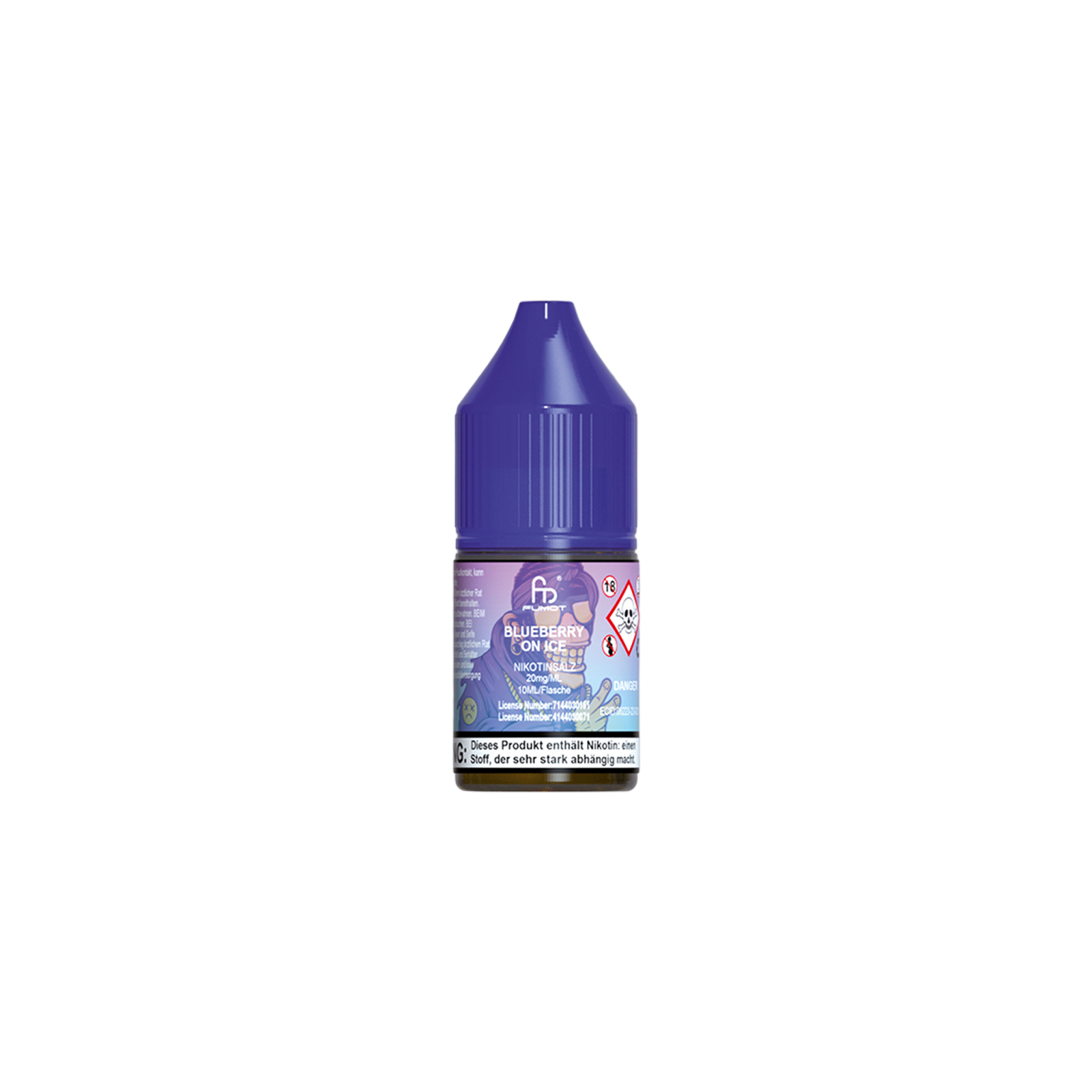 RandM Tornado 7000 - Blueberry on Ice- E-Liquid - Nicotine salt - 20 mg