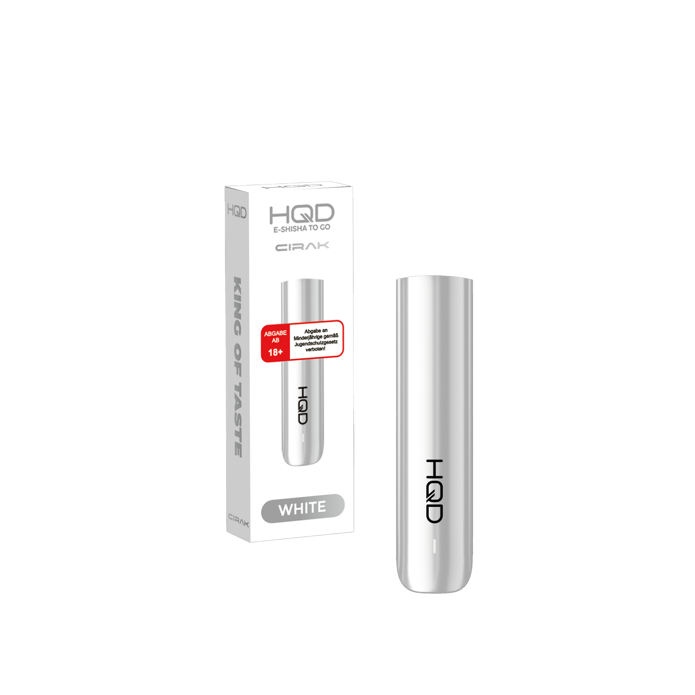 HQD - Cirak - Basisger&auml;t - Wei&szlig; | Prefilled Pod System g&uuml;nstig kaufen1
